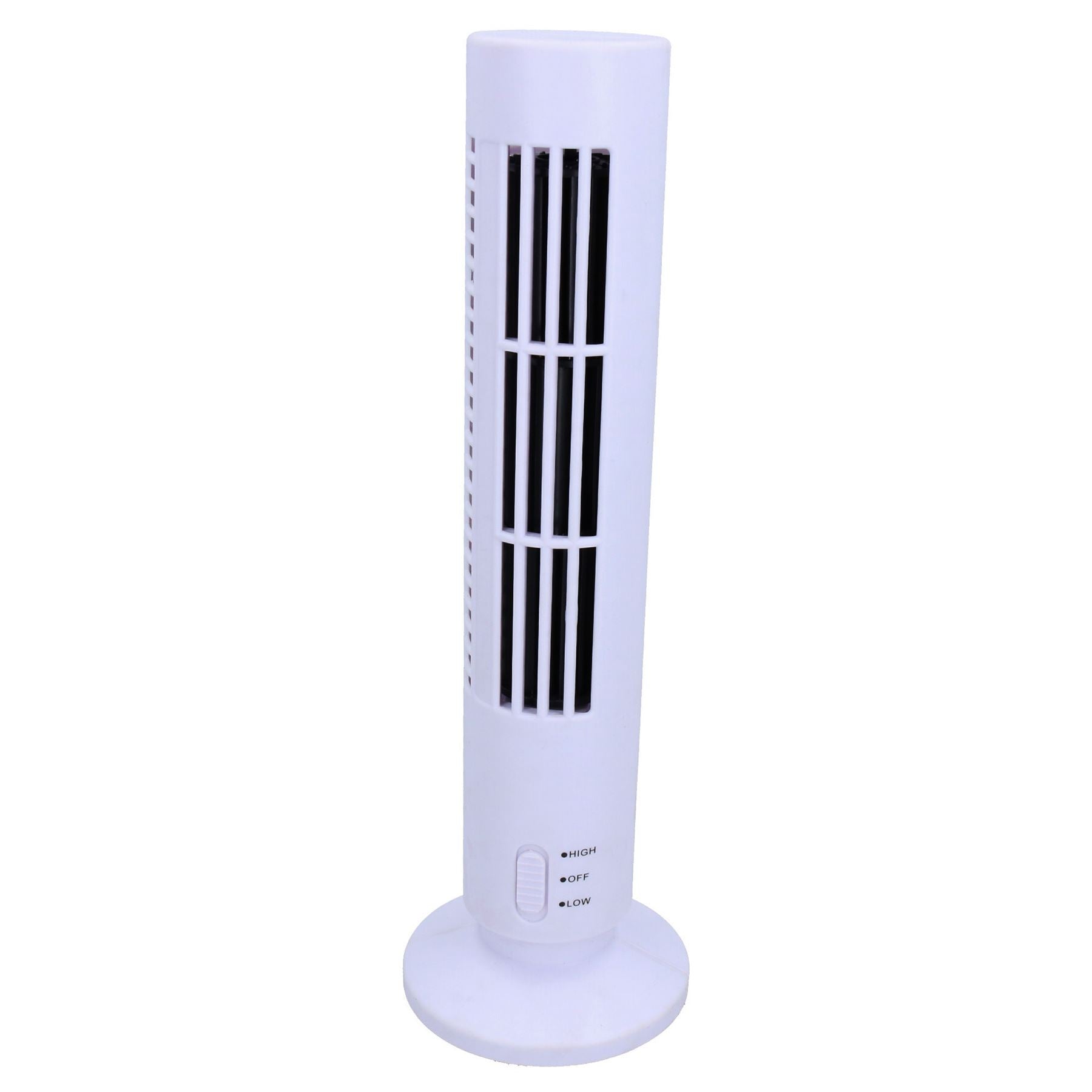 33cm USB Desktop Work Tower Cooling Cooler Fan 2 Speed Compact Slimline