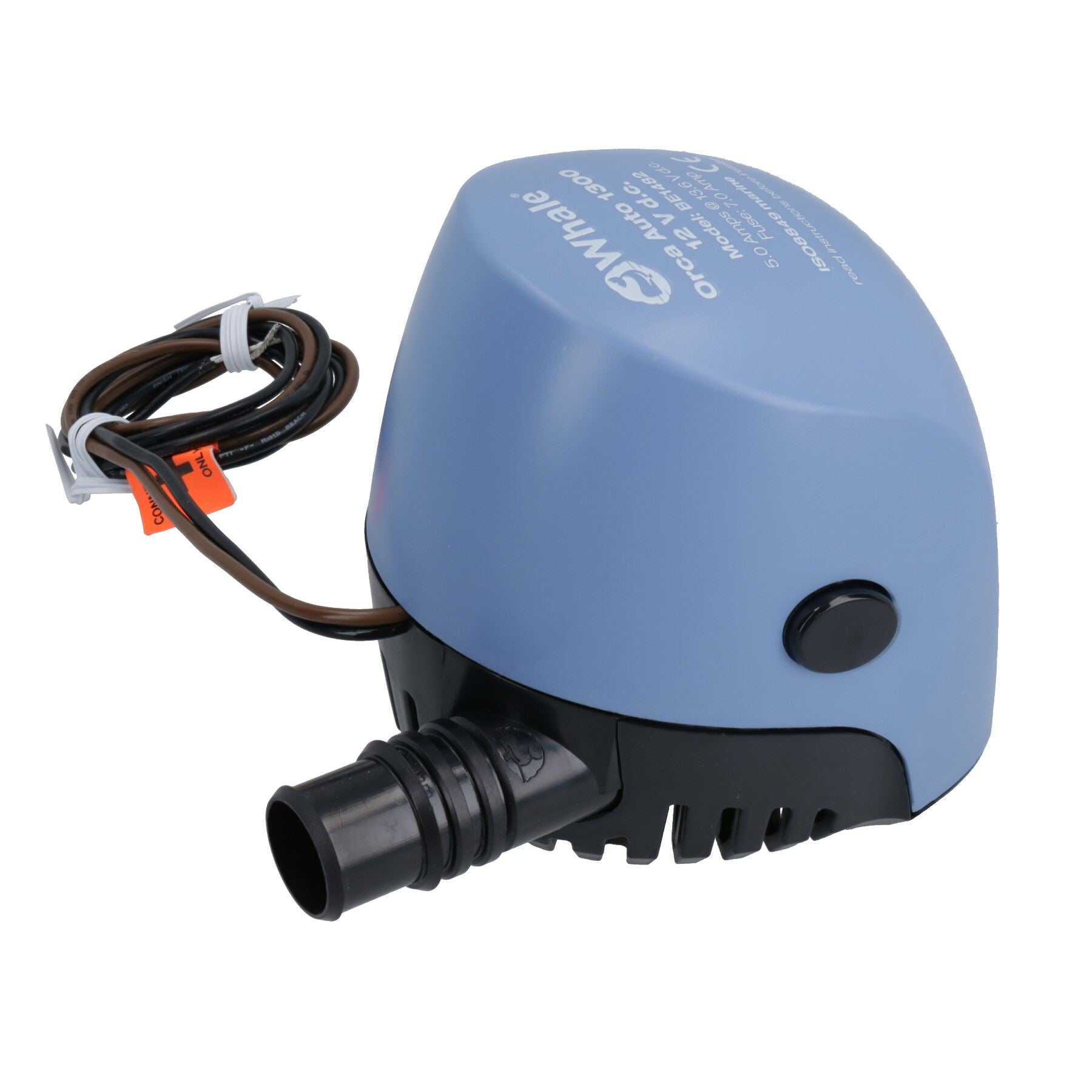 Pompe à eau de cale Whale Orca authentique 12v submersible pour yacht et bateau