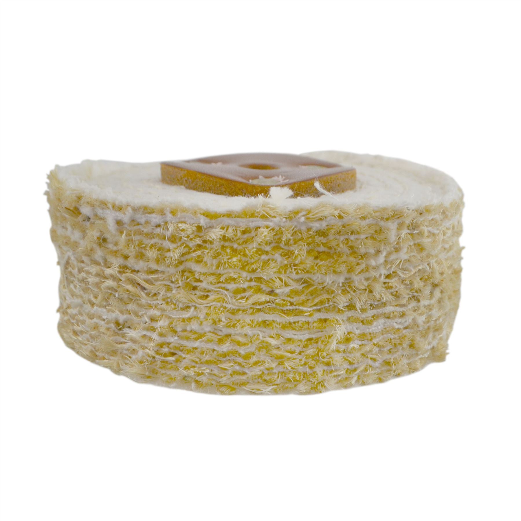 Coarse Sisal Fast Cut Buffing Polishing Mop 4" x 1.5" 3 Section 1st Stage Metal