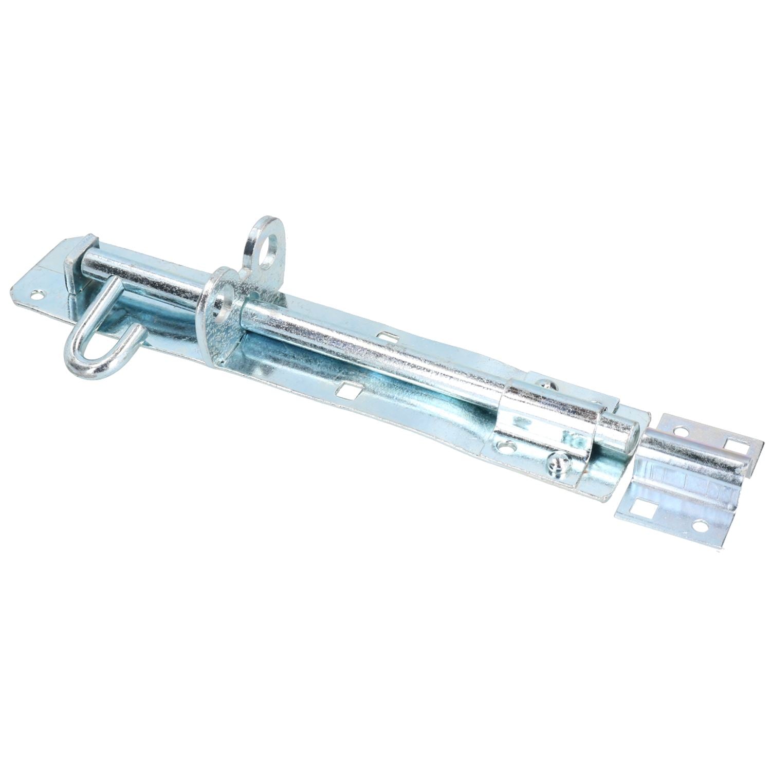 8" / 200 mm verzinkter Brenton-Riegel, Schiebeschloss, Tor, Schuppentür, Vorhängeriegel und Befestigungen