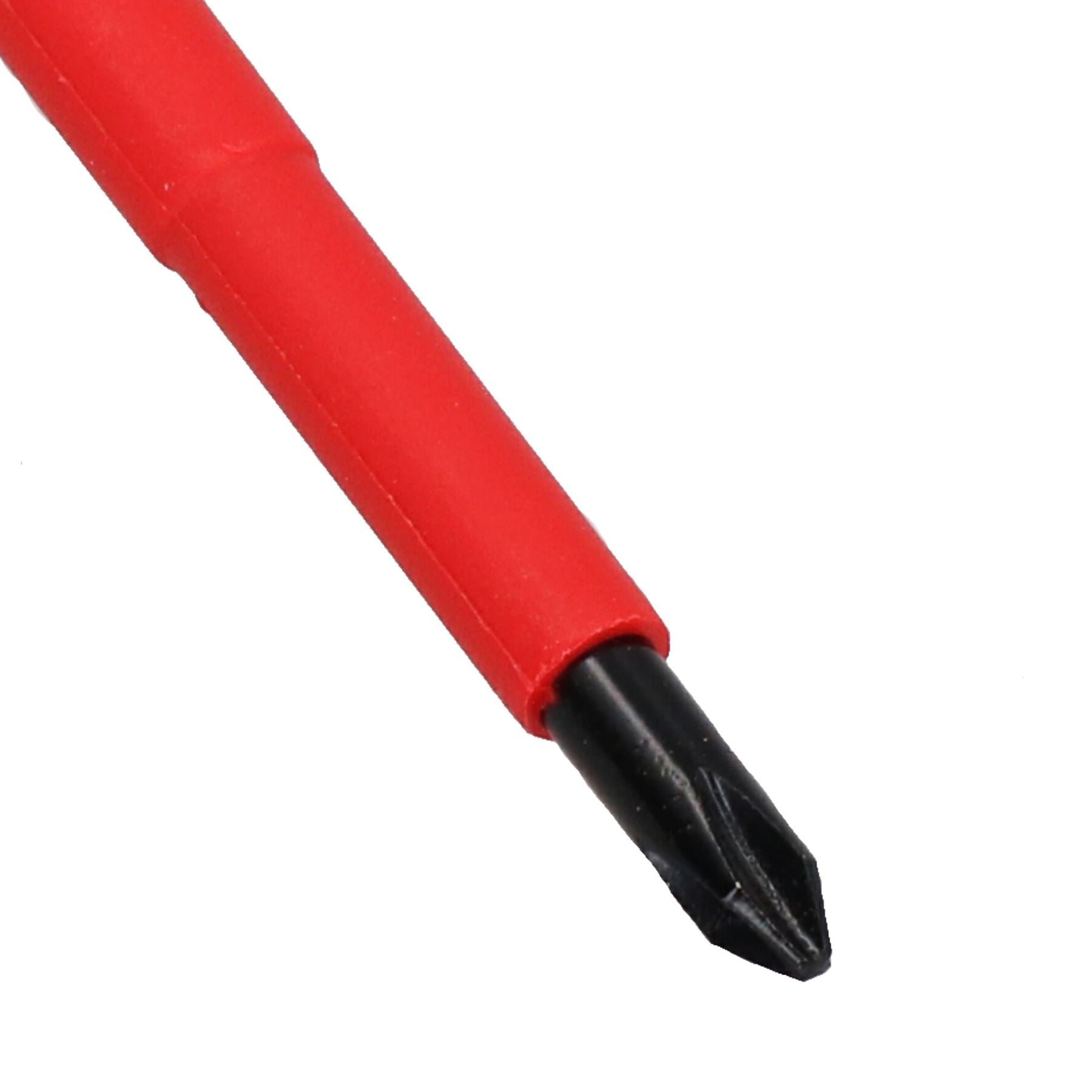 VDE-isolierte elektrische Schraubendreher + Netztester, Kreuzschlitz, flach, 8-tlg.