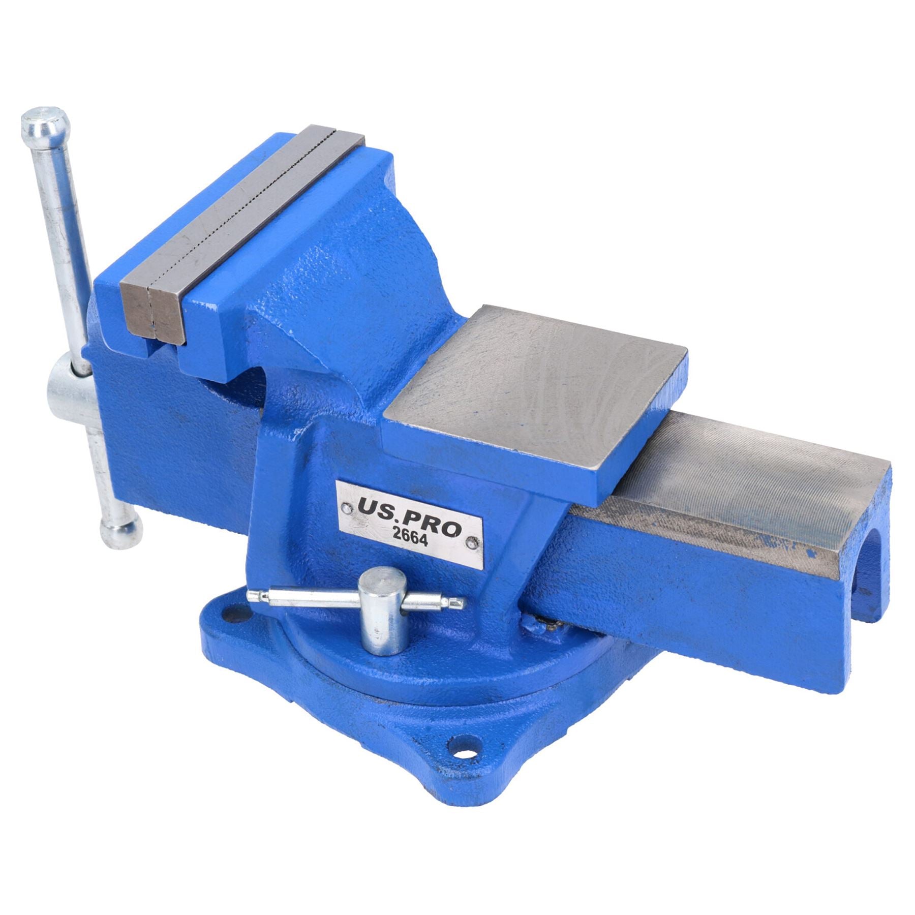 4” Heavy Duty Engineer Swivel Bench Vice Vise Clamp Workbench with Anvil