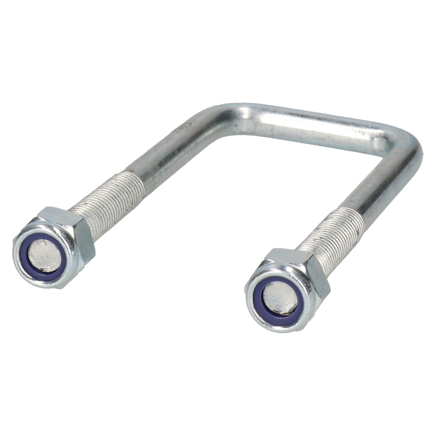 4 U-Bolzen 2 Grundplatte für Ifor Williams Anhänger Parabol-Blattfeder 55x125mm