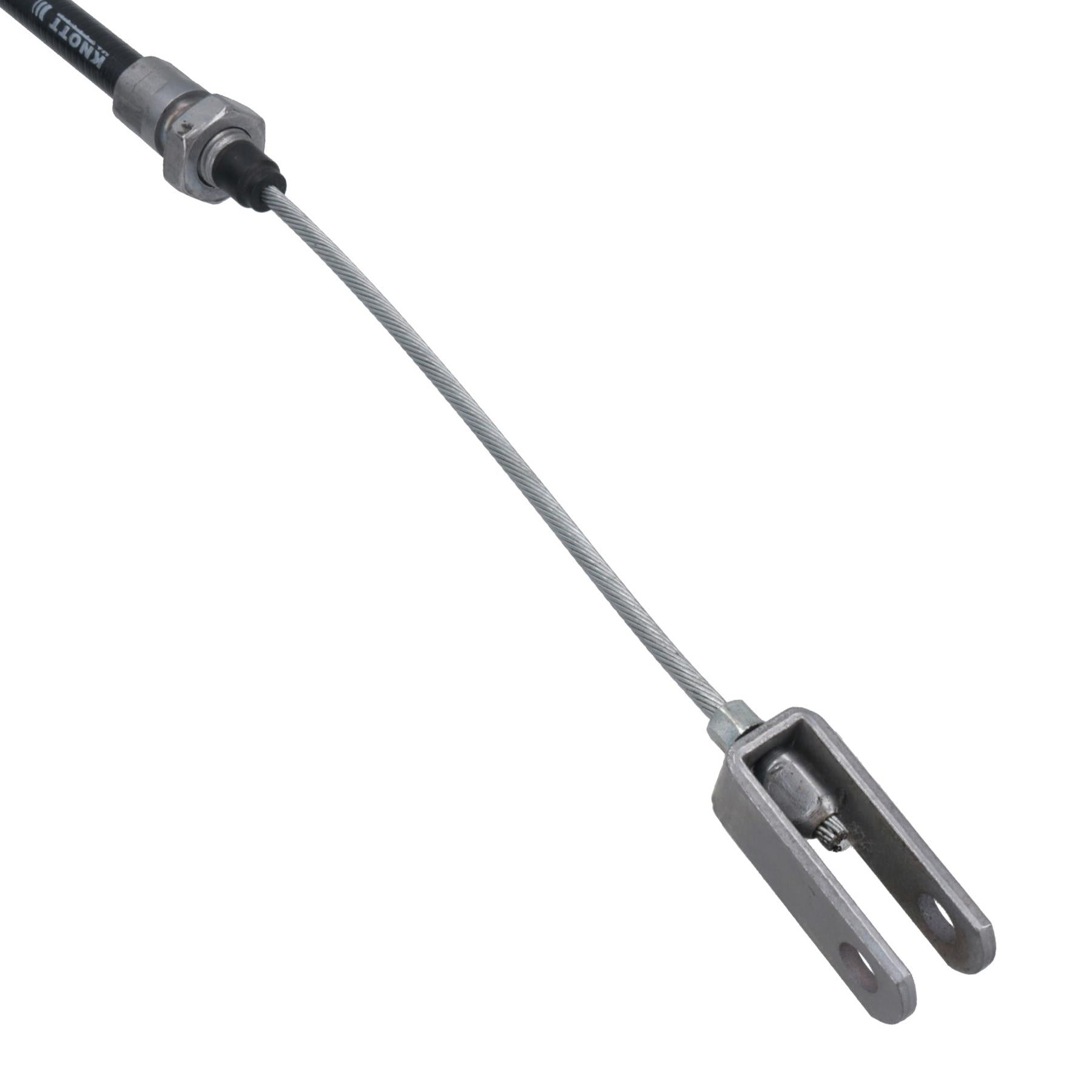 Anhängerbremsseil Knott, abnehmbares Gabelkopfende, 1086 mm / 1326 mm, PAAR BC05