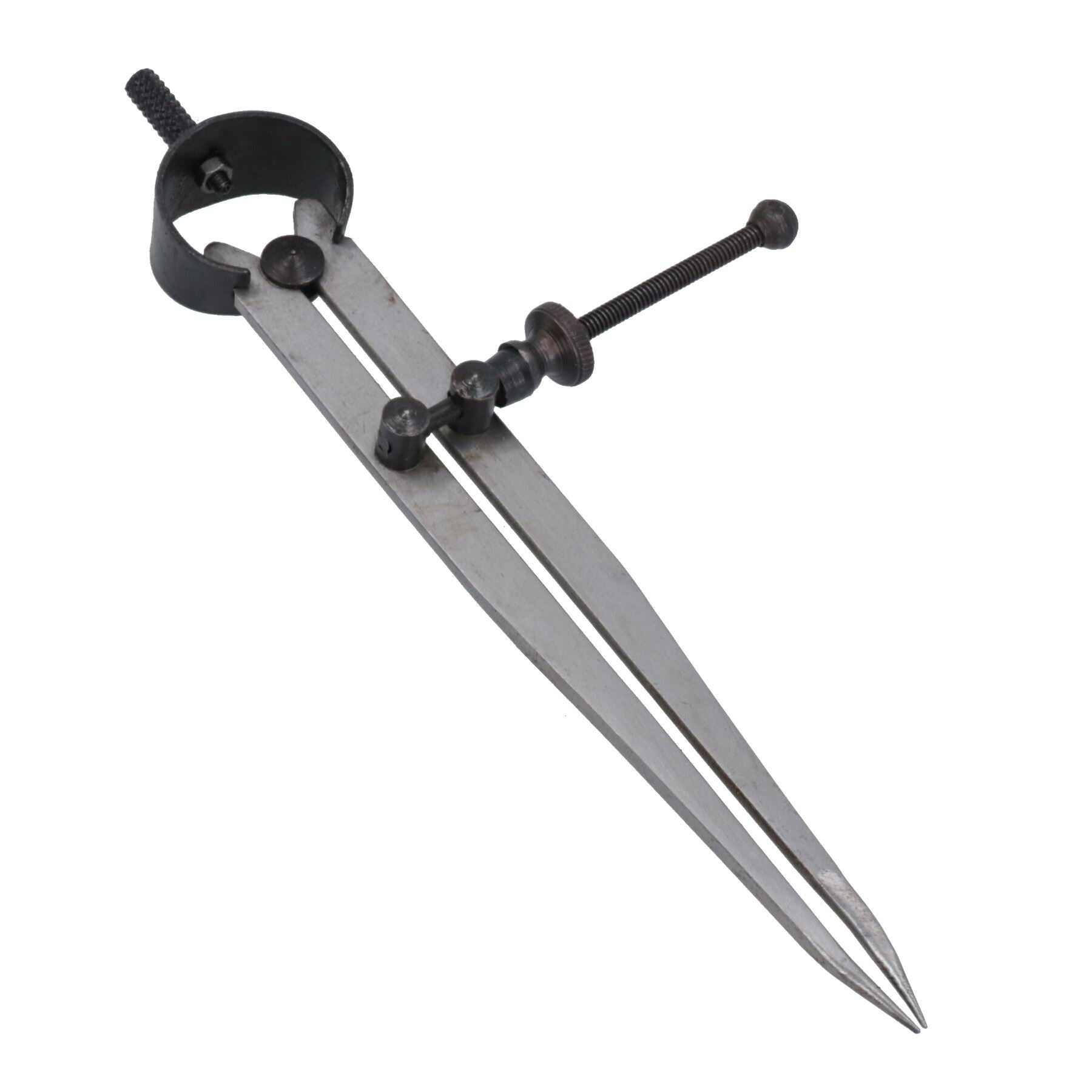 Jeu de mesure de pied à coulisse à ressort d'ingénieur de 180 mm, 3 pièces, interne et externe, SIL57