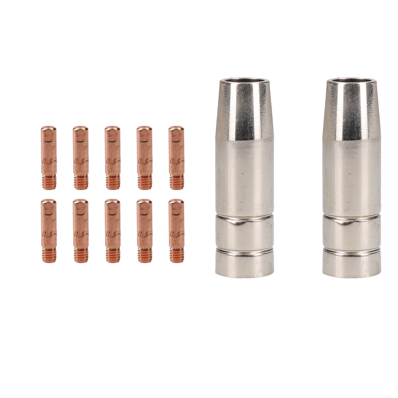 Cebora 130 & 110 / Snap On 130 2 x carénage / buse et embouts de soudage