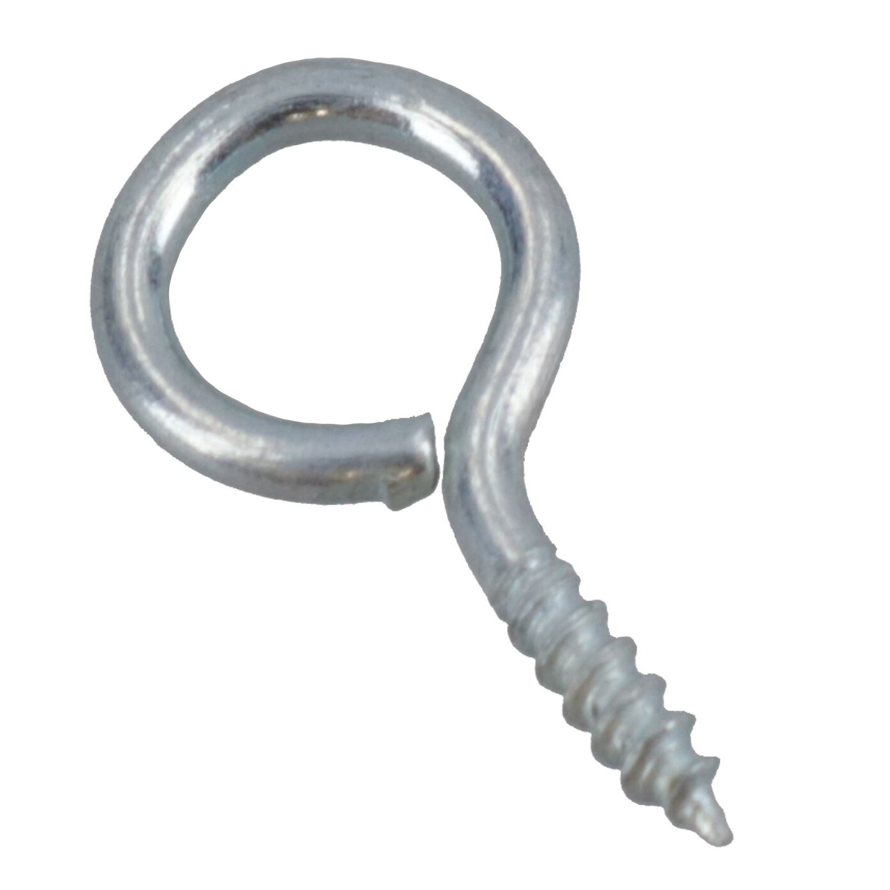 Crochets à vis pour rideaux, crochets de 6 mm, longueur de 17 mm