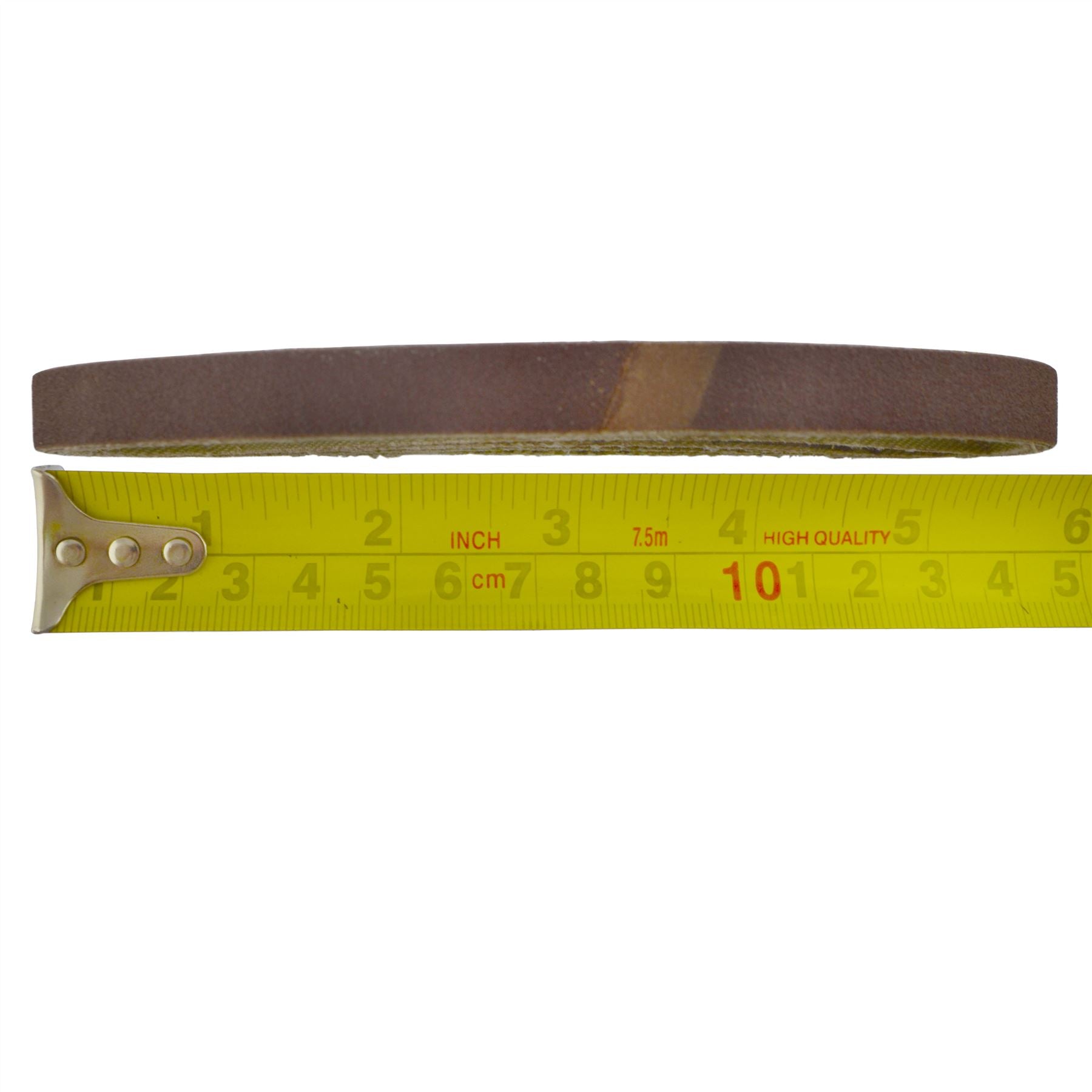 Ponceuse à main à courroie 330 mm x 10 mm Bandes abrasives