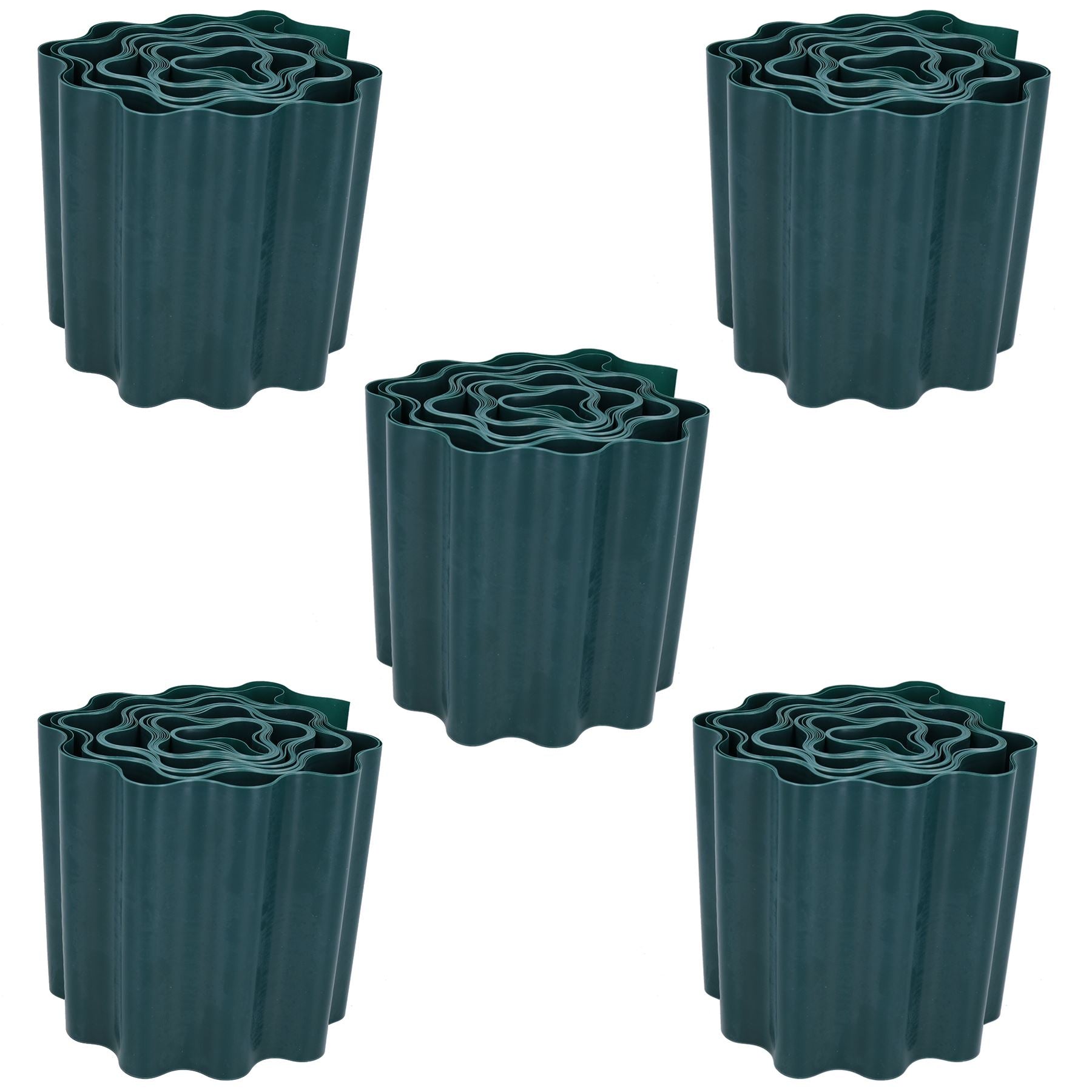 Bordure de pelouse en plastique flexible pour jardin, protection de bordure de chemin