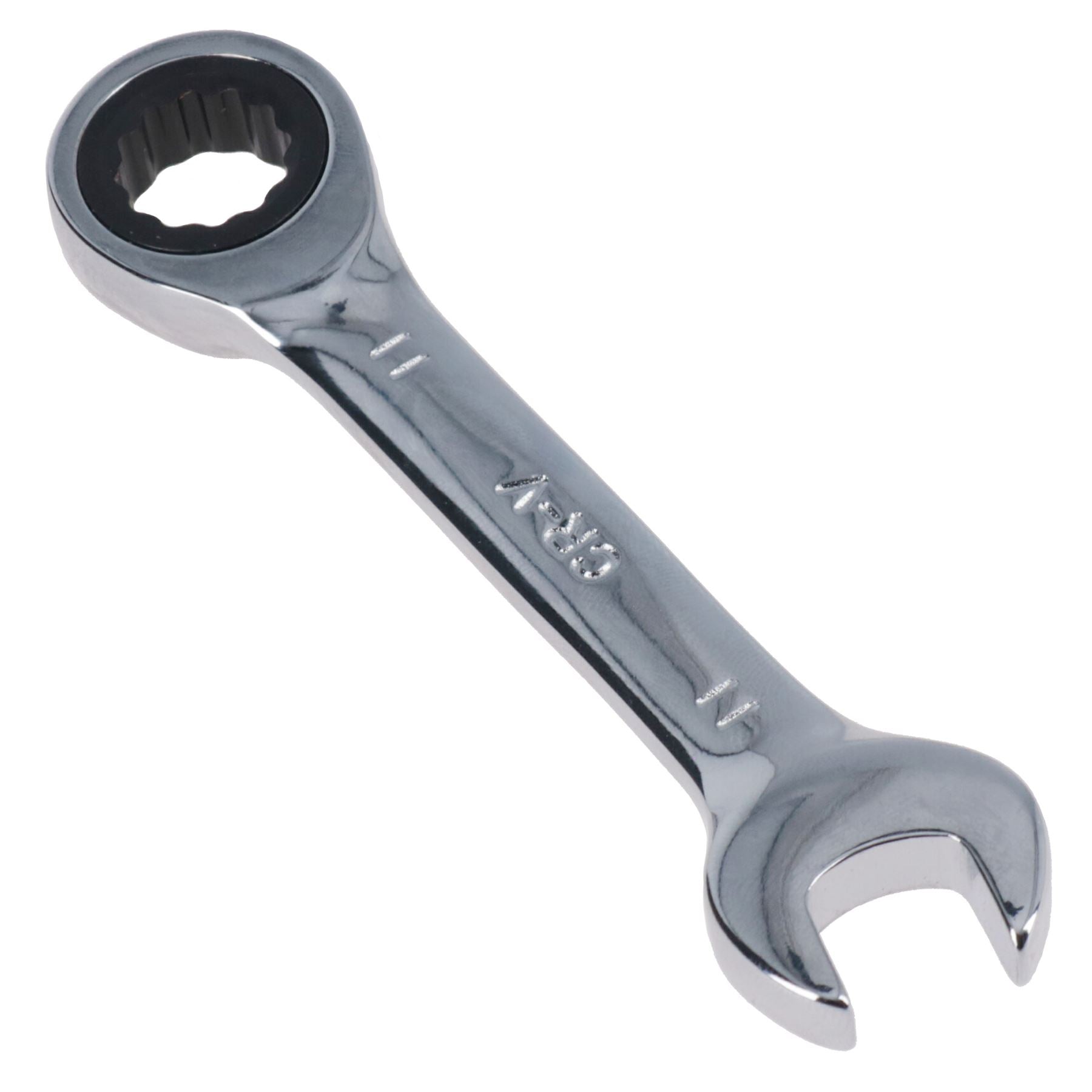 Clé mixte à cliquet courte métrique MM 72 dents 8 mm – 19 mm