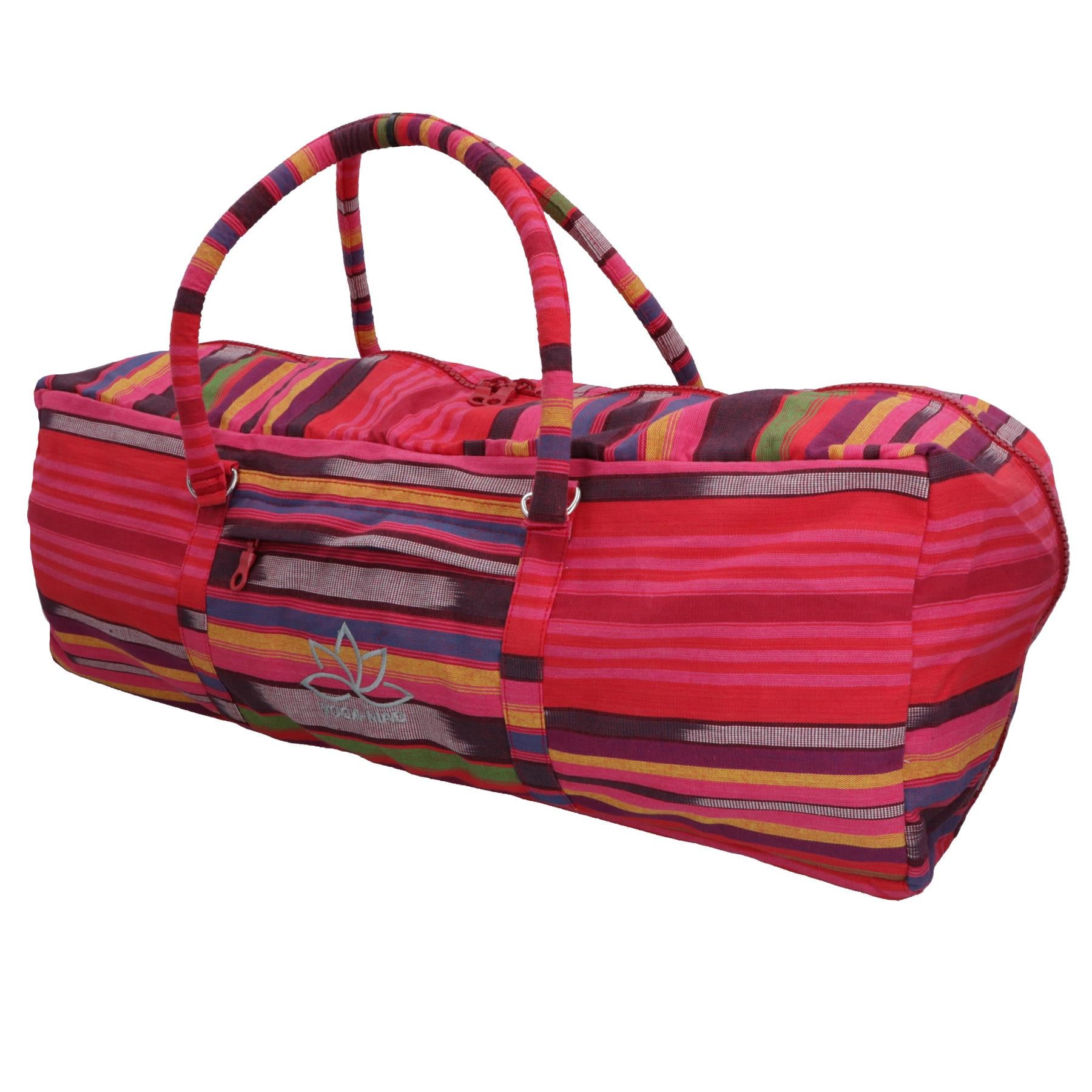 Yoga Pilates Kit Duffle Bag Travel Mat Carrier Blue or Pink Studio Gym Fitness