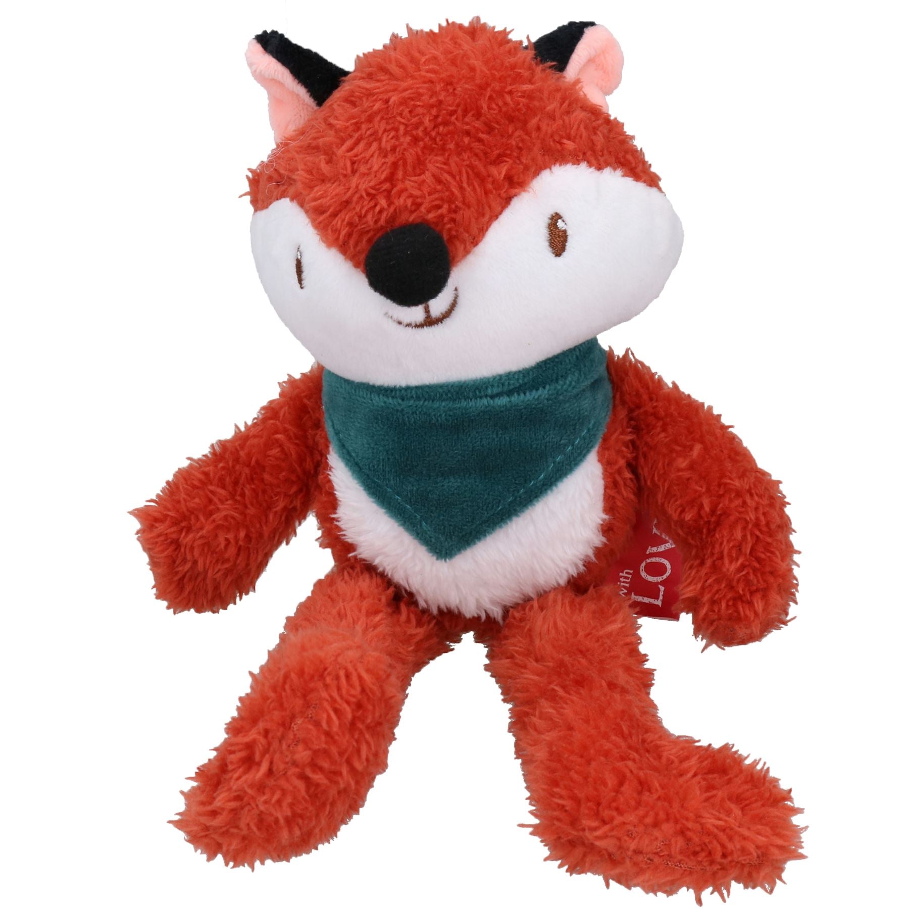 Cadeau de Noël pour chien Bandana Buddy Fox & Bear Bundle Peluche Jouets de jeu Cadeau pour chien
