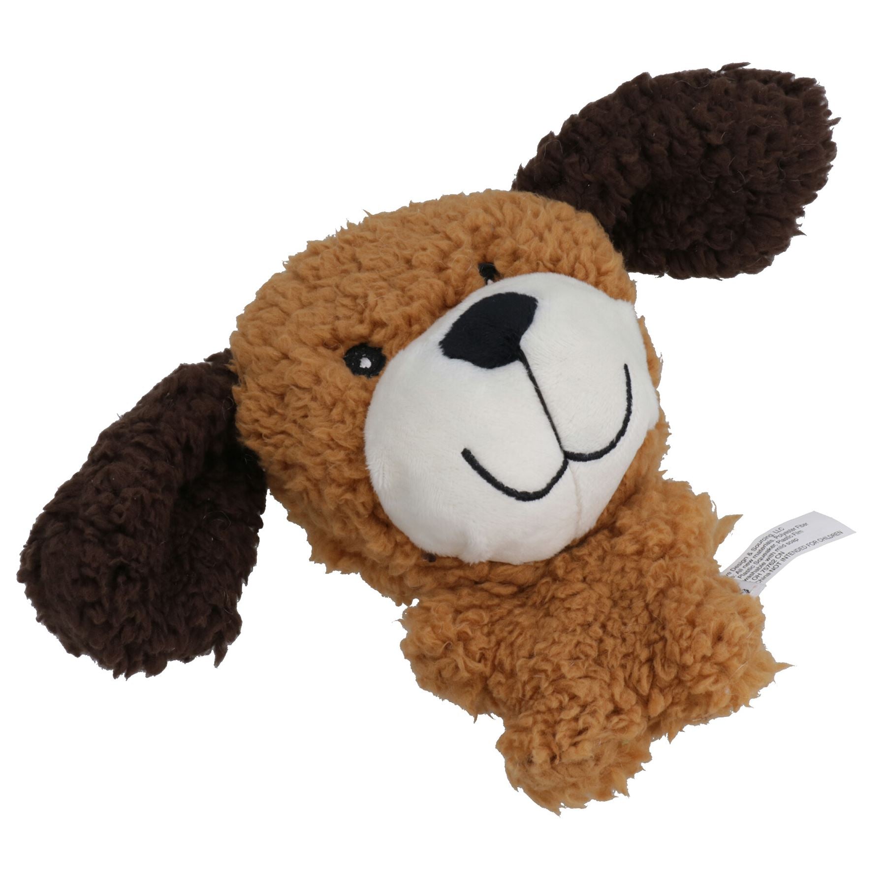 Jouet en peluche sans rembourrage Aroma Big Head Flattie, apaisant à la lavande pour chien, cadeau