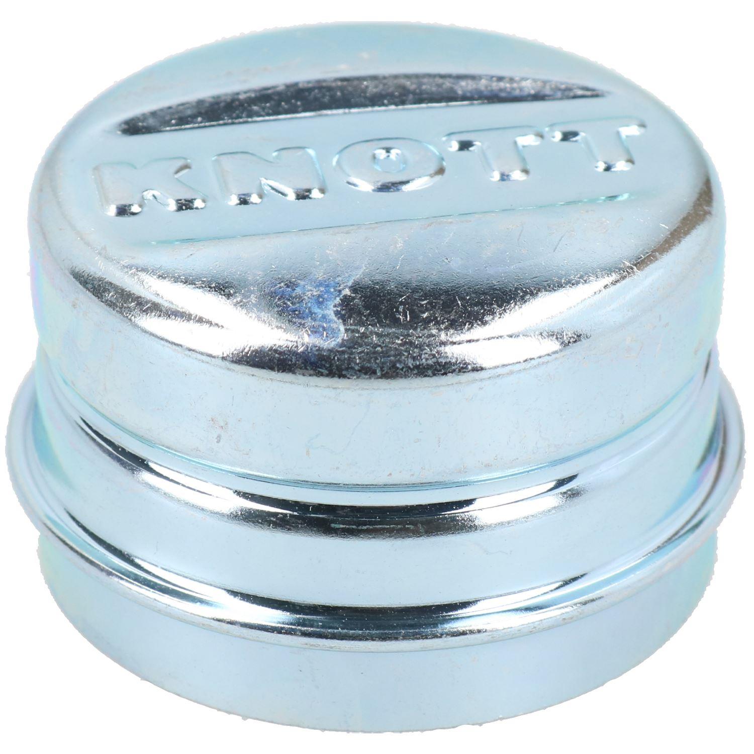 Capuchon anti-poussière Knott 52 mm pour moyeu de roue, remorque, caravane, roulement, graisse