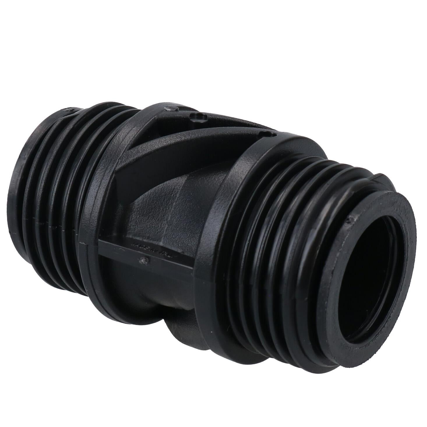 Raccord de compression pour tuyau droit MDPE 25 mm x 25 mm