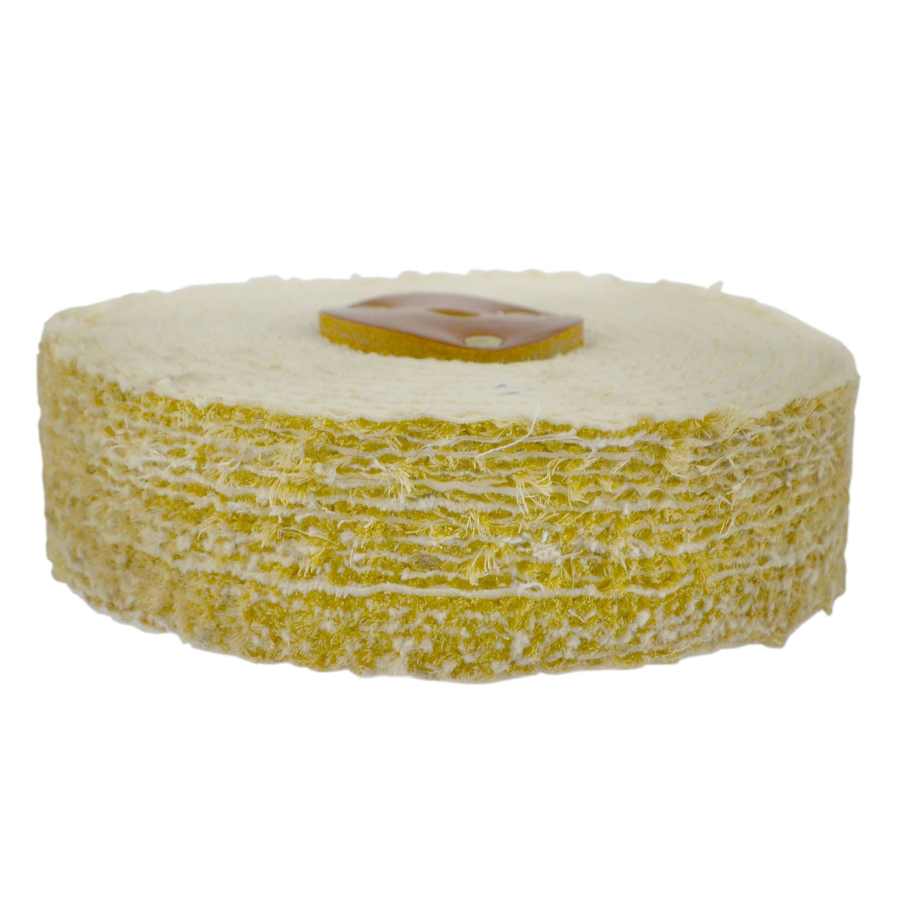 Coarse Sisal Fast Cut Buffing Polishing Mop 6" x 1.5" 3 Section 1st Stage Metal