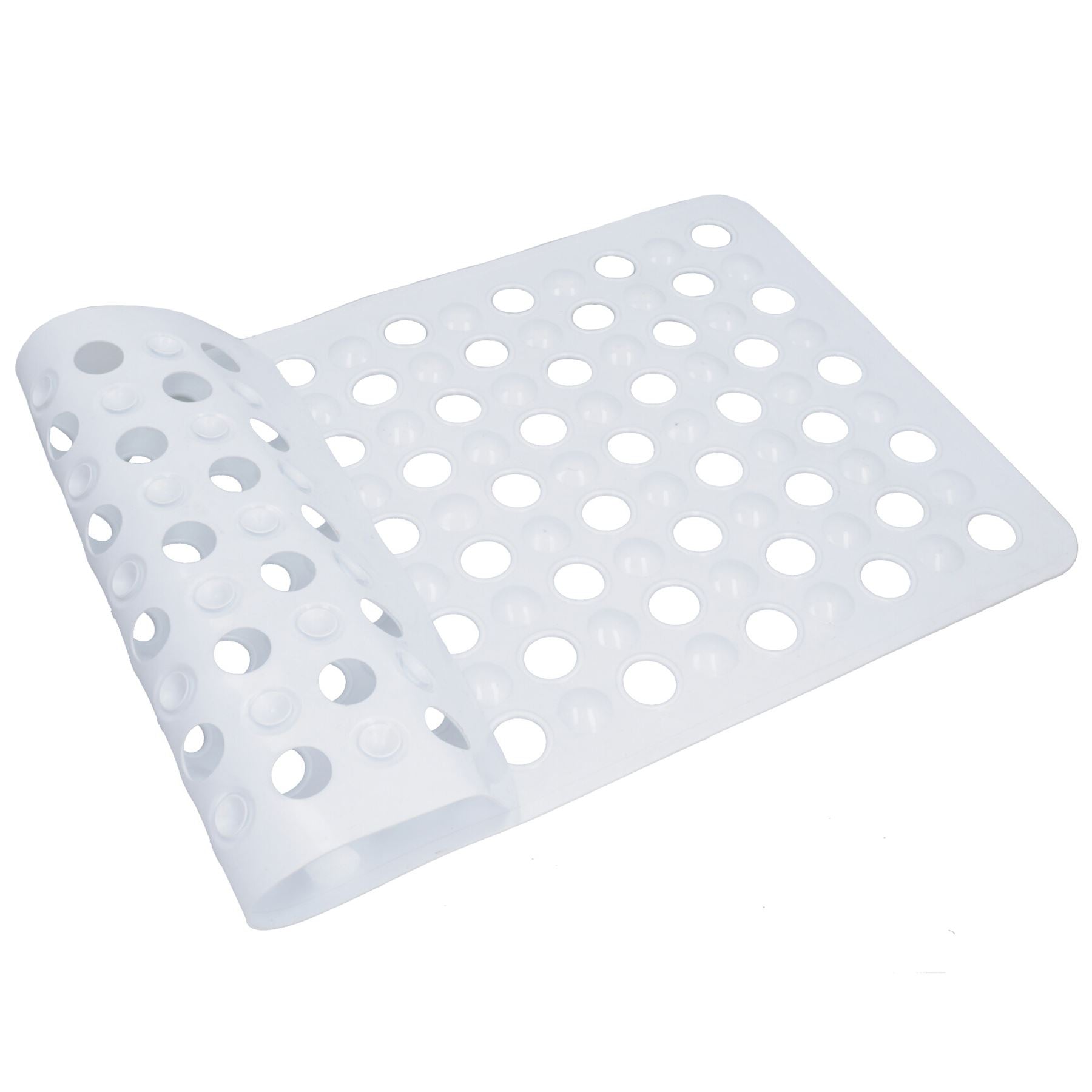 Bathroom Anti Non Slip Strong Self Grip Suction PVC Bath Mat 680mm x 370mm