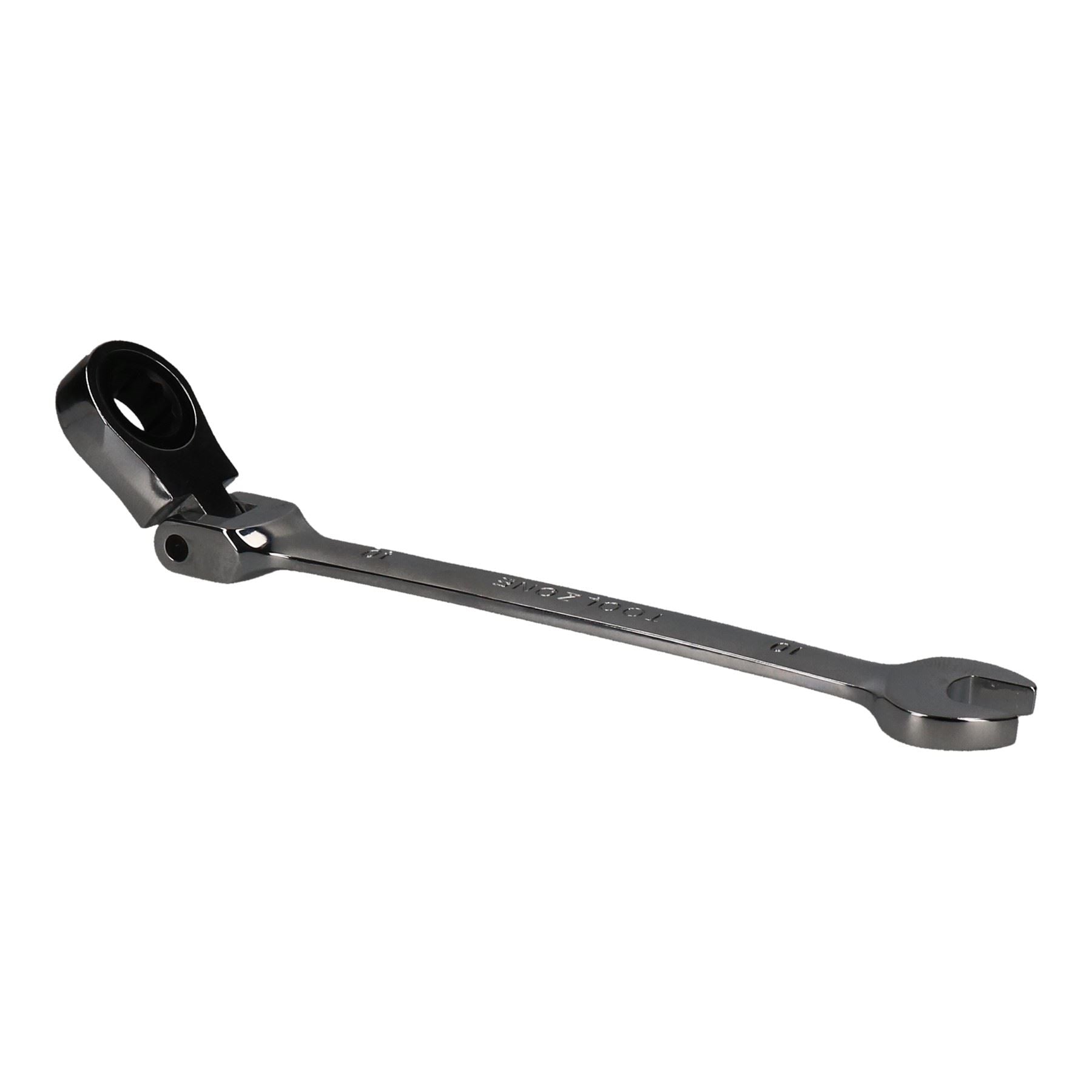 Clé mixte à cliquet flexible de 10 mm, clé métrique à 72 dents, extrémité ouverte