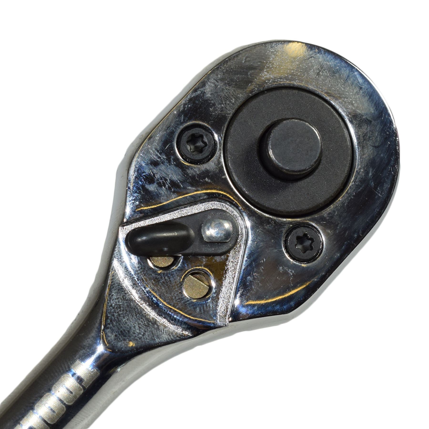 Clé à douille à cliquet 3/8" à 24 dents et tête ovale à dégagement rapide