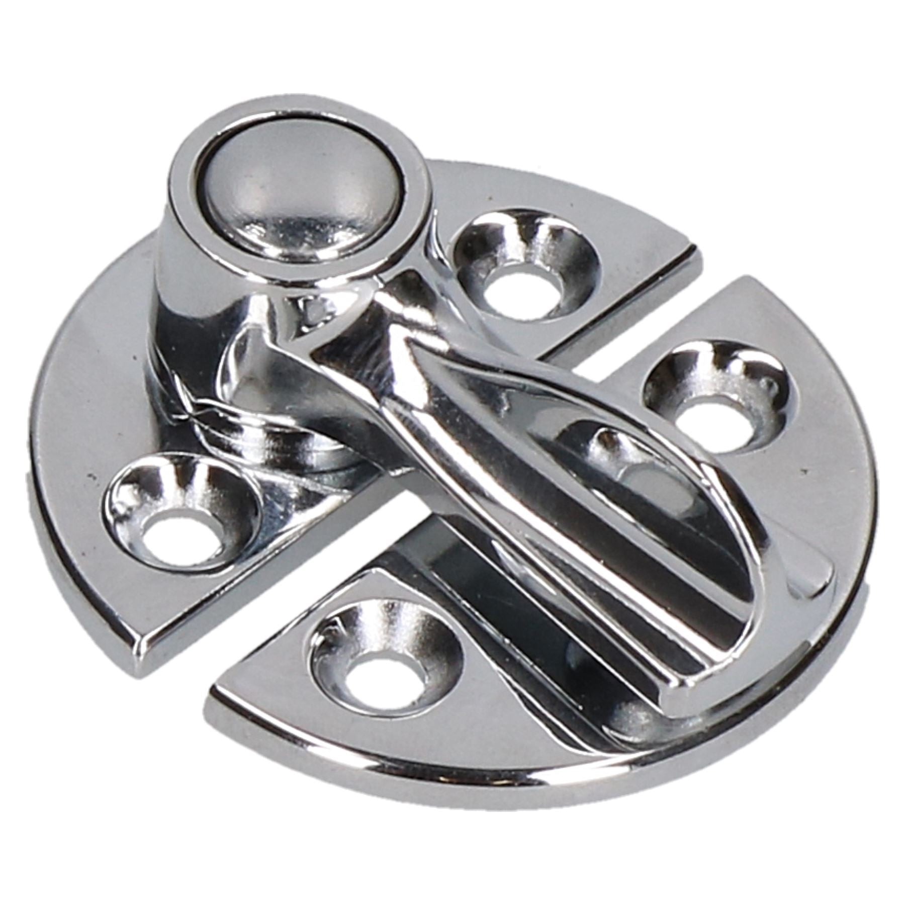Gravelly Fastener Schwenkbarer Knebelverschluss, Schloss, Anhänger-Nummernschild-Clip, mittelgroß