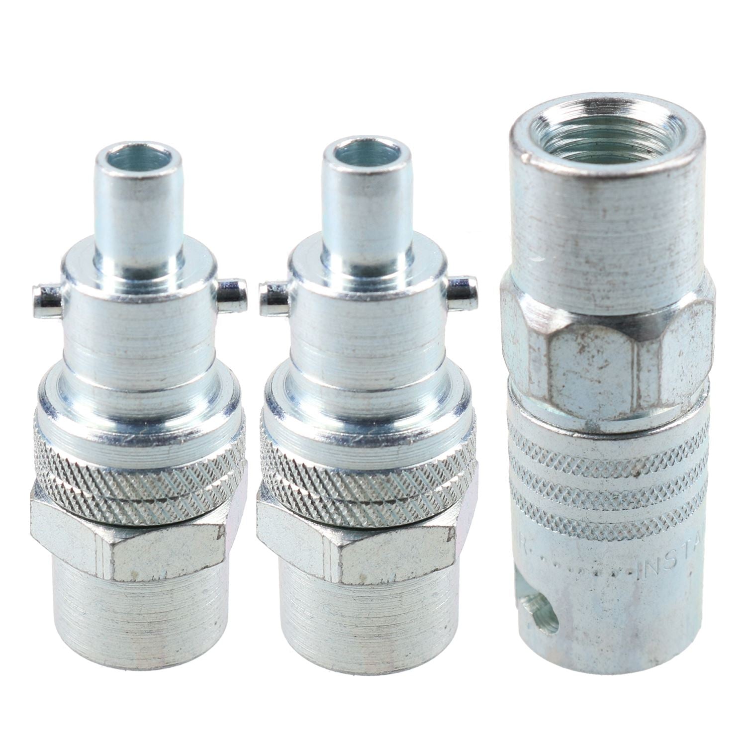 PCL Instant Air Coupler 1/4" BSP Innengewinde & Außenadapter Fitting Drehgelenk