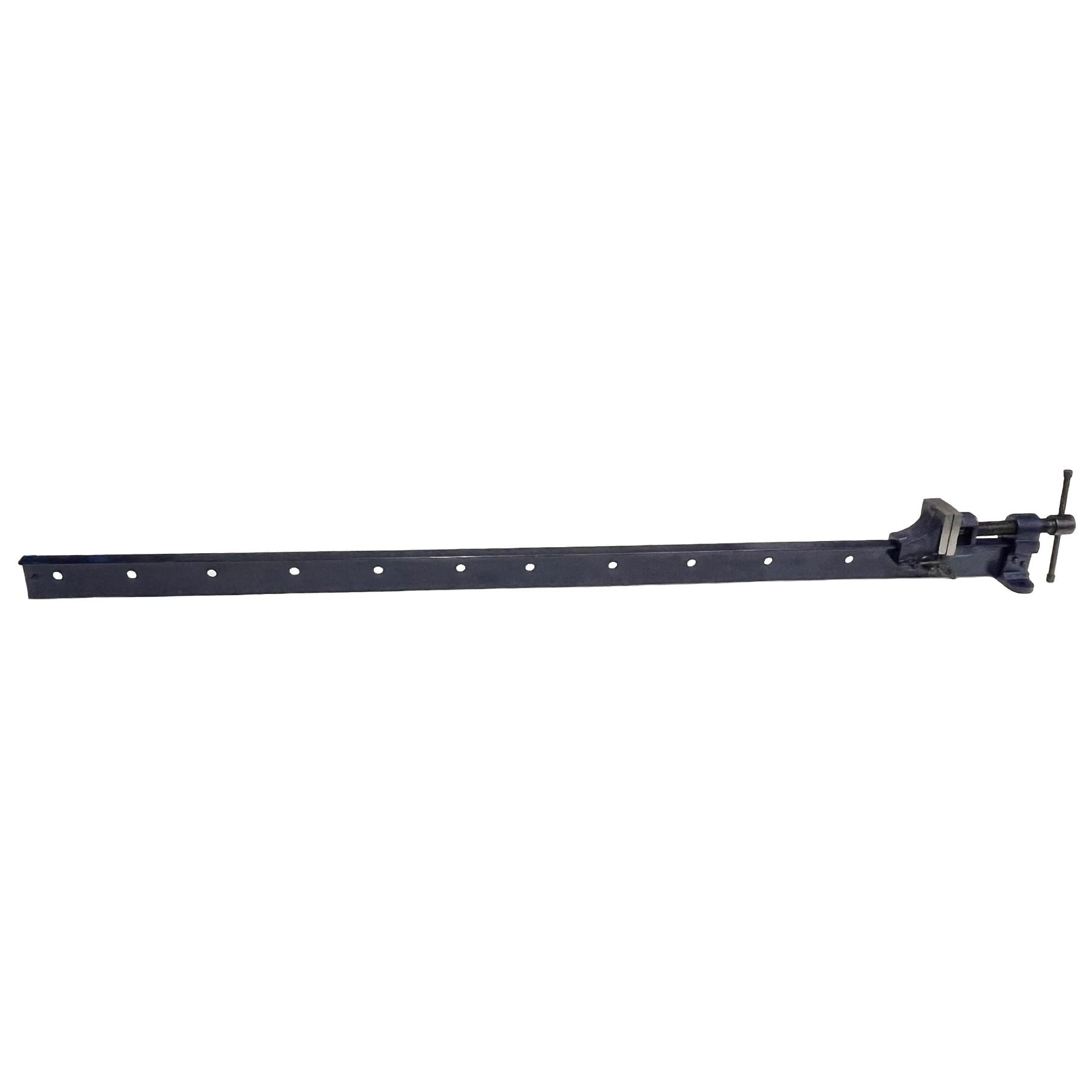 Pince à châssis en T en fonte de 48 po (1 200 mm) avec support de travail et pince coulissante