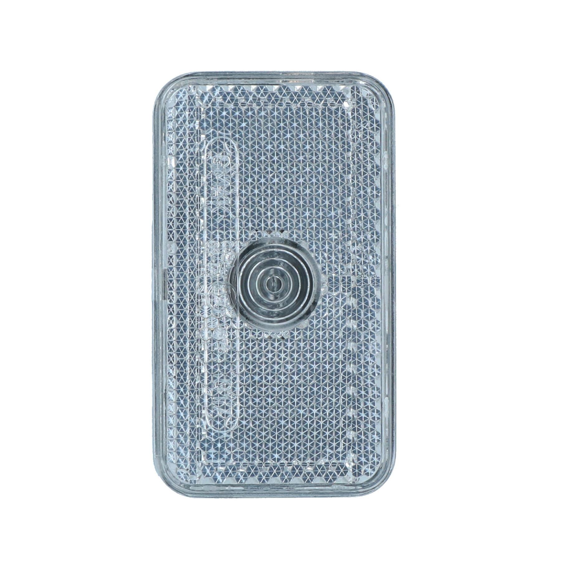 Mini Front Marker Light for Trailer, Caravan White Clear Lamp PAIR TR146