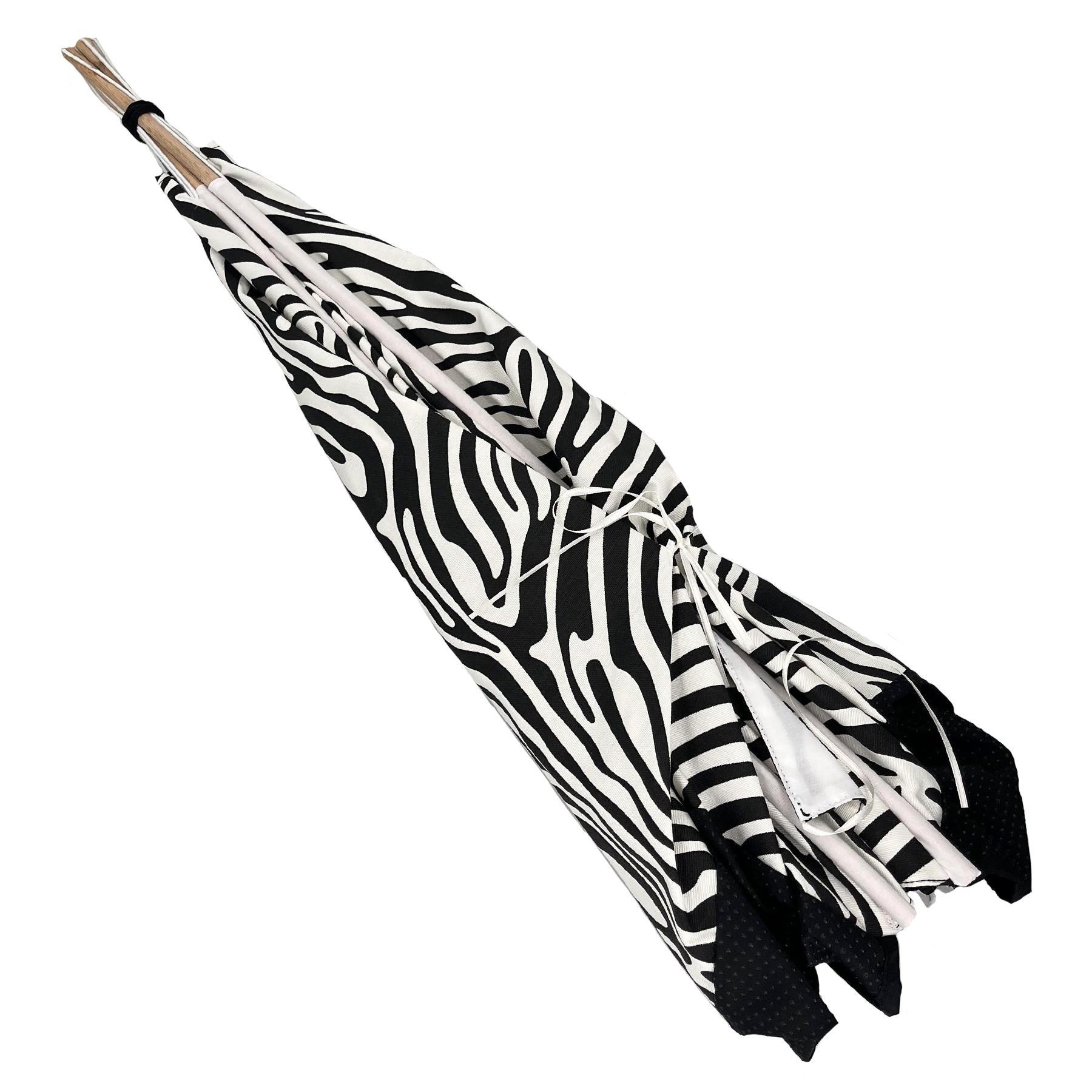 Zebra-Print Katze Kätzchen kleine Tiere spielen Zelt Tipi faltbare Haus Kissen Matte