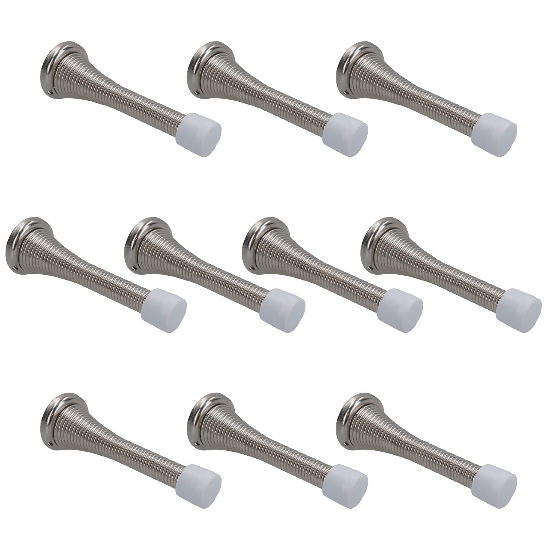 Butées de porte à ressort Butée de protection de plinthe Fixation murale avec fixation