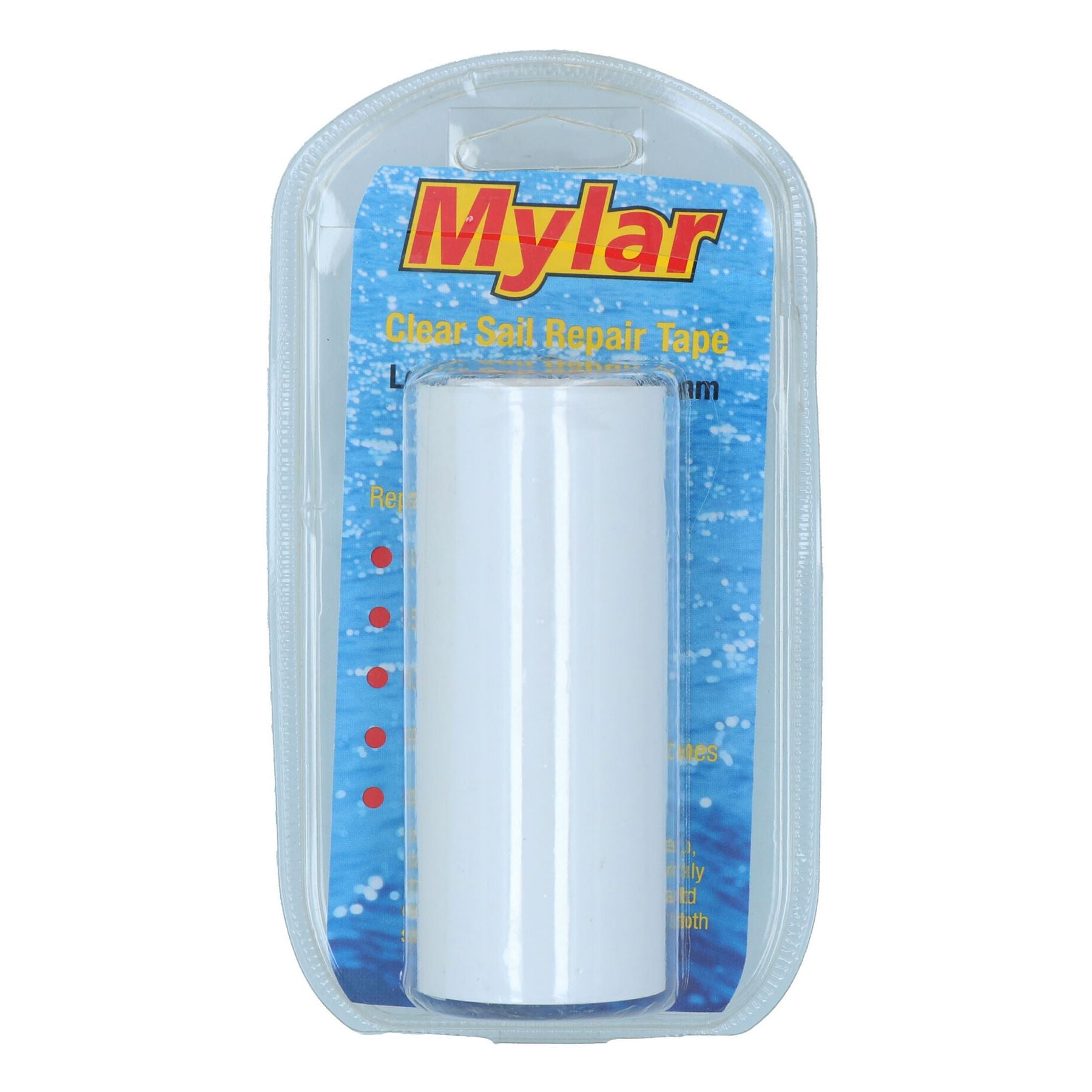 Ruban de réparation de voile Mylar Kevlar Rouleau de 3 m pour fenêtre transparente de bateau