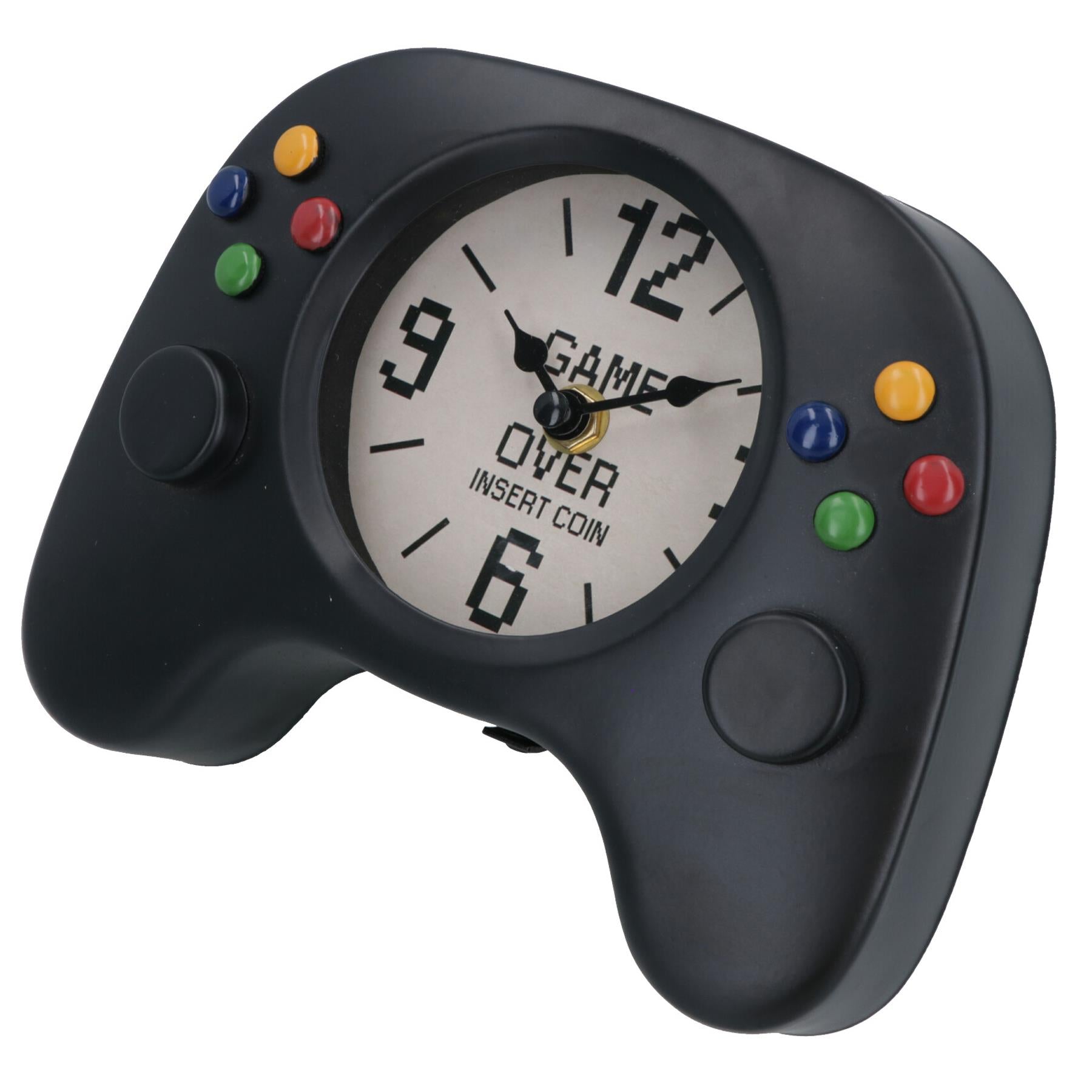 Gaming Remote Clock Desk Game Room Man Cave Bedroom Hand Controller
