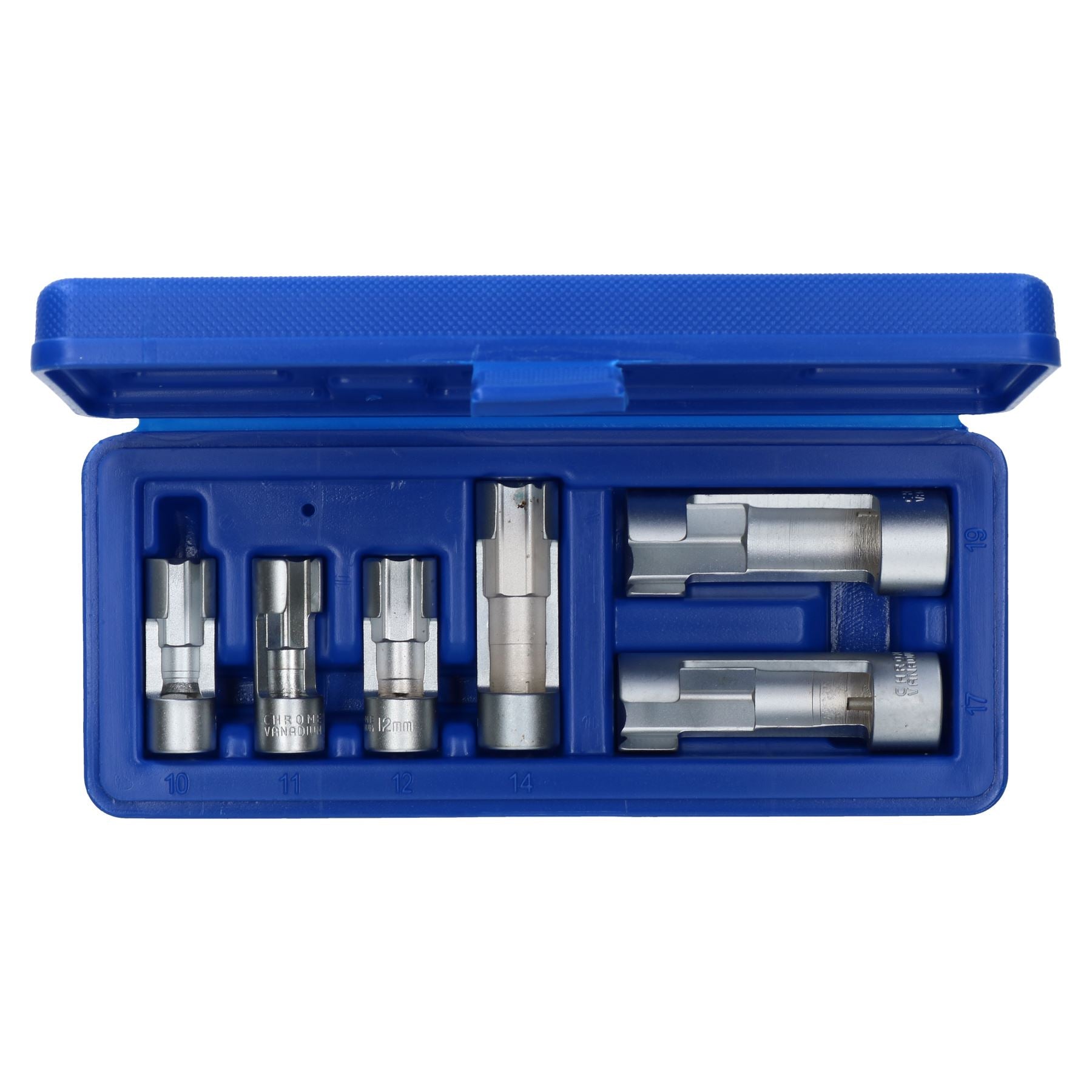 ABS Diesel Injection Injector Pipes Difficult Access Sockets 10mm - 19mm 6pc