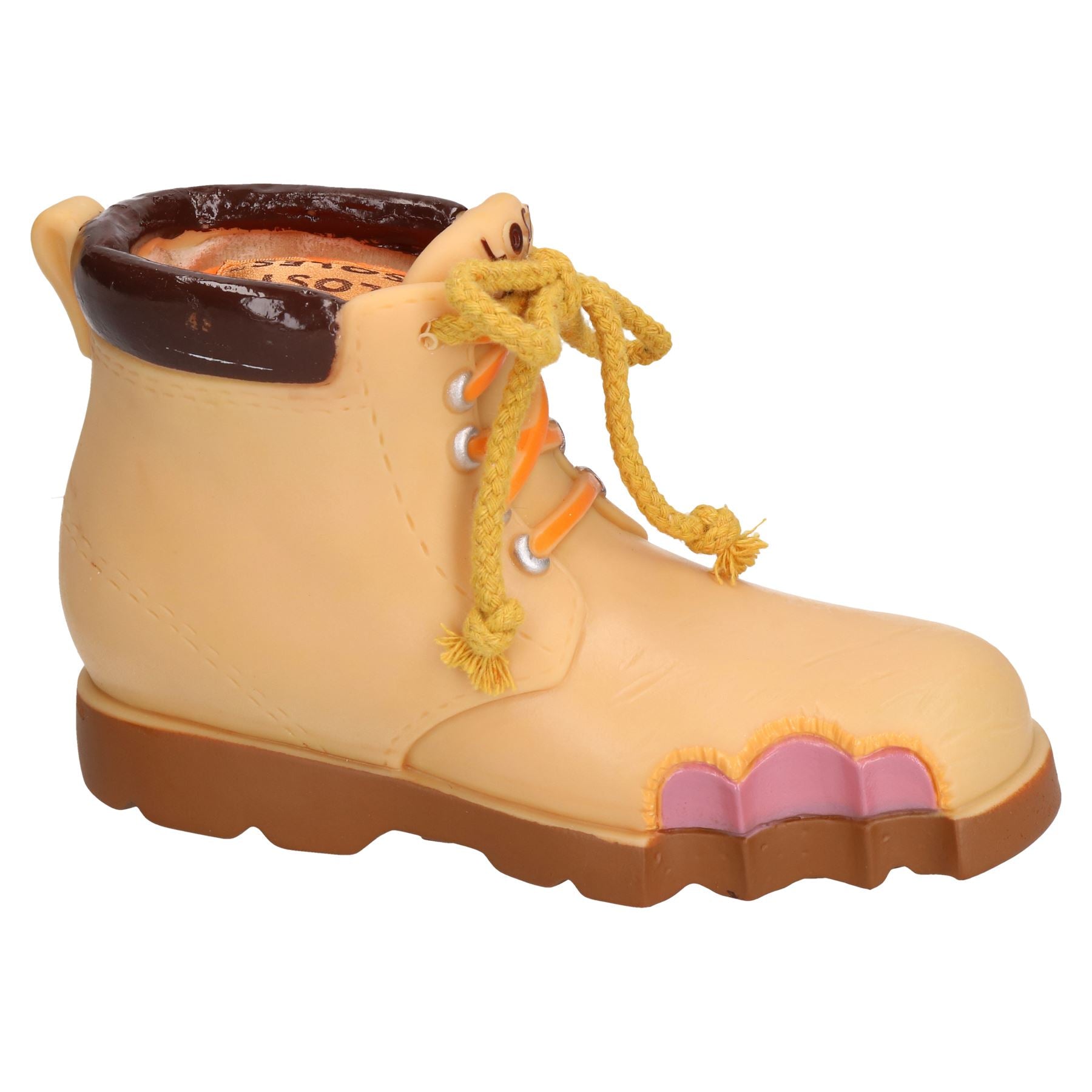 Hundespielzeug „Lost Soles Work Boot“ aus Vinyl mit Quietschfunktion, 20 cm