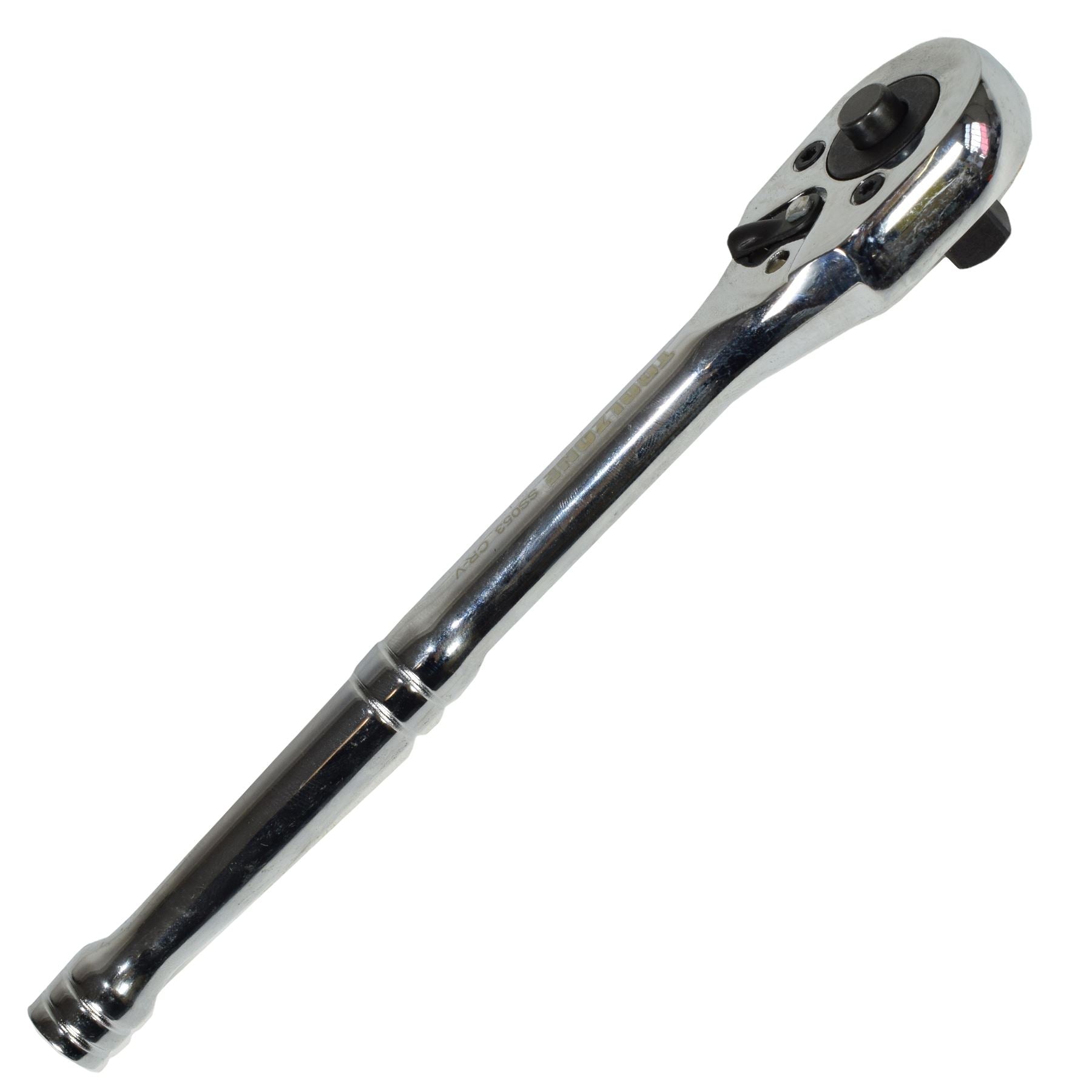 Clé à douille à cliquet 3/8" à 24 dents et tête ovale à dégagement rapide