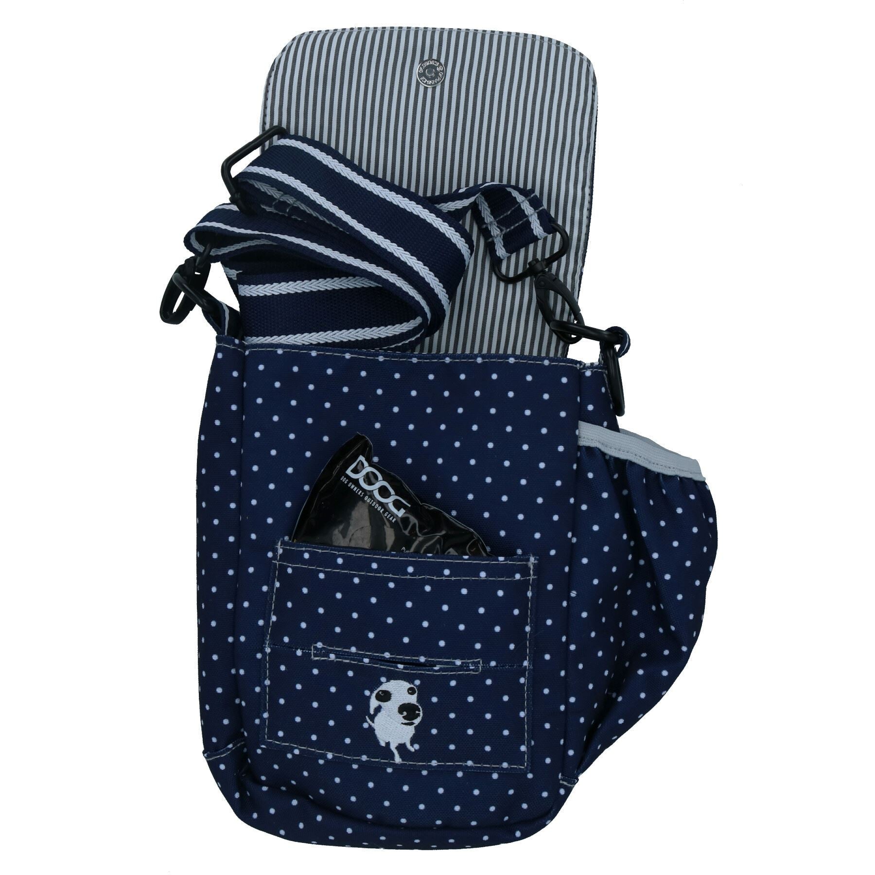 Polka Dot Dog Walking Shoulder Bag Treat Bag Dog Puppy Home Dog Lover Gift