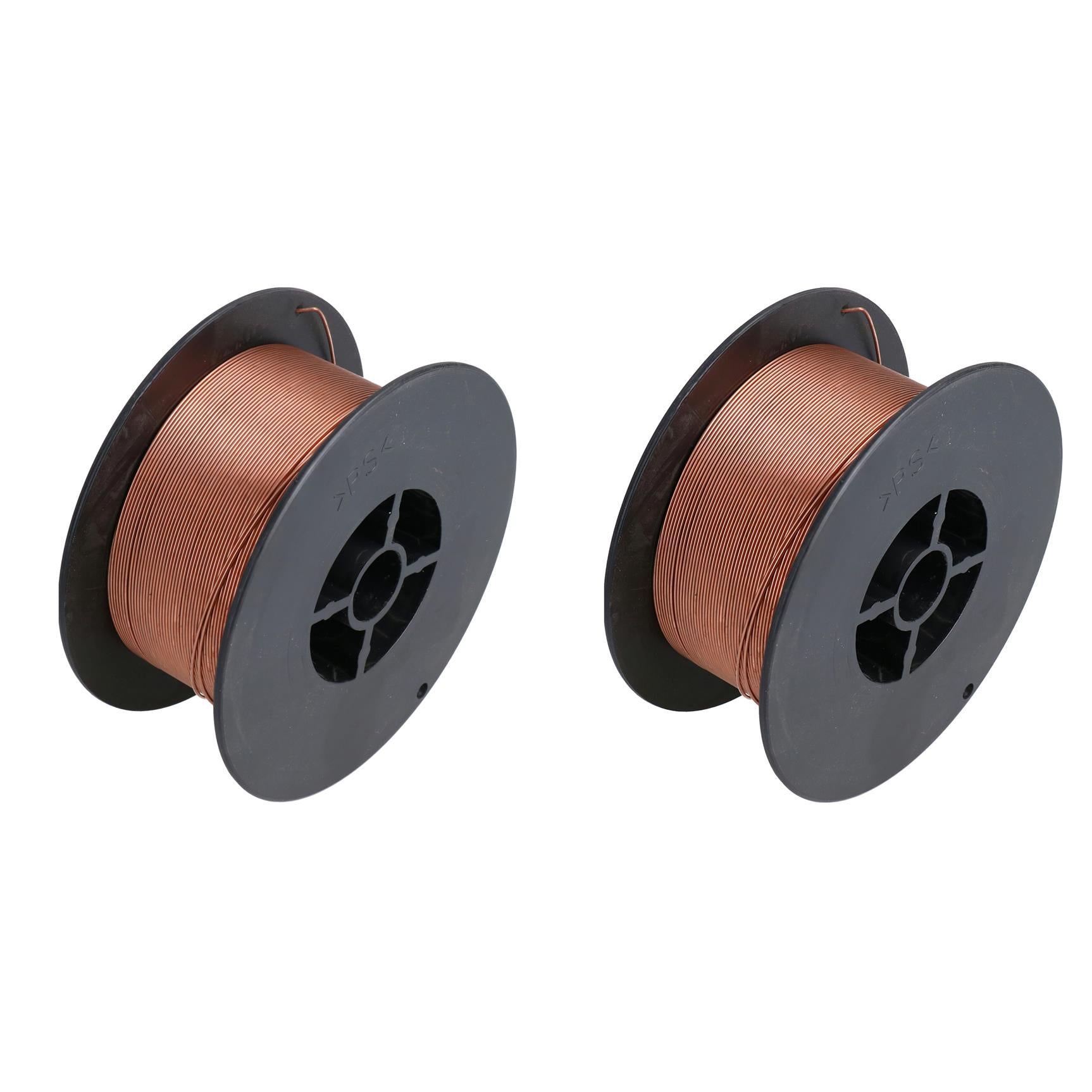Bobine de fil de soudage MIG en acier doux de 0,8 mm, bobine de 1,0 kg au gaz argon CO2