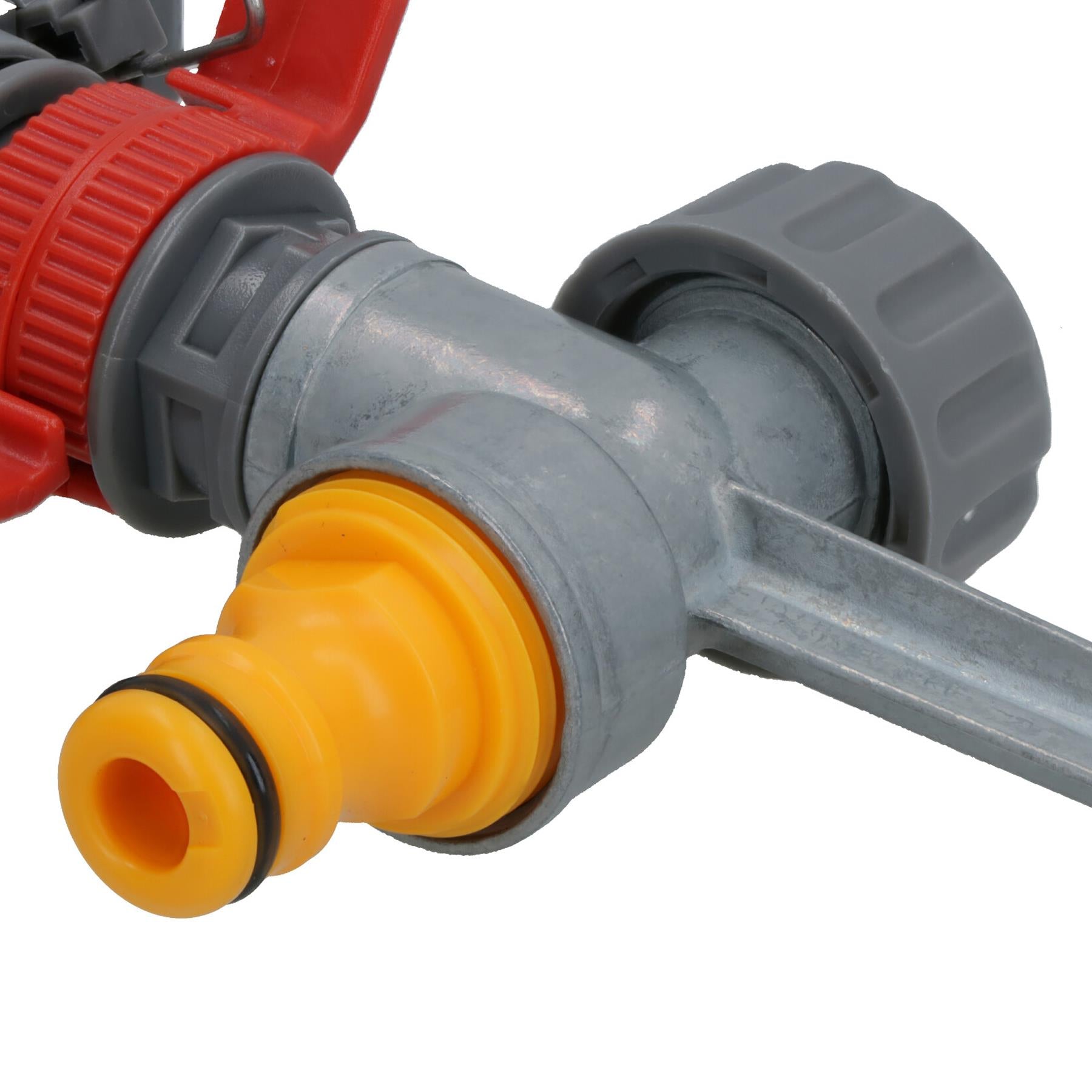 Hozelock Pulsating Garden Lawn Sprinkler Watering With Metal Spike 450m² Area