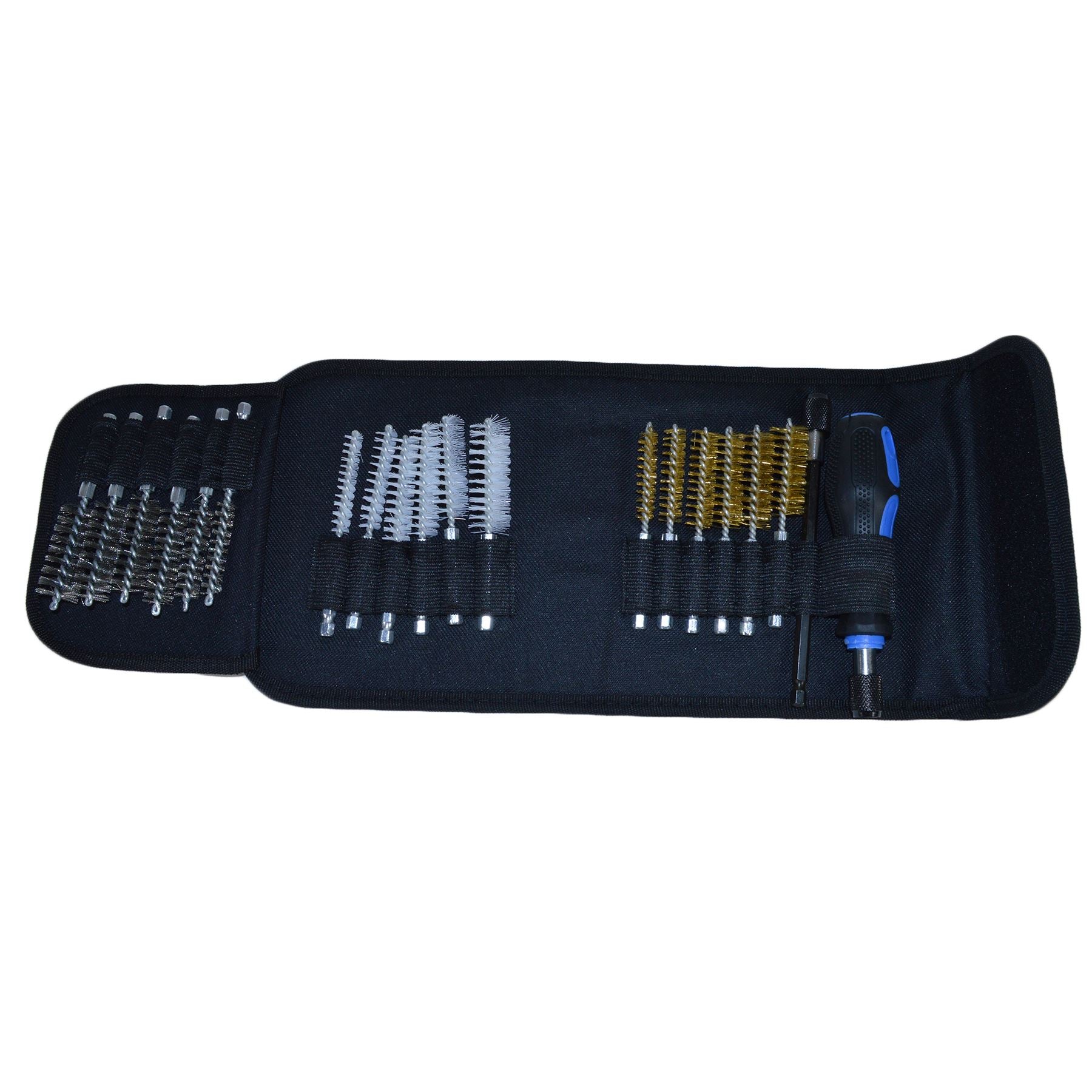 Detail Wire Brush Set, Mini Wire Cleaning Brushes, Pipe Cleaners 20pc Set Bergen