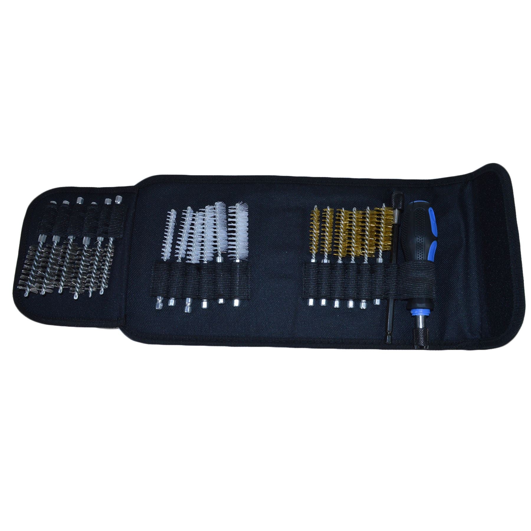 Ensemble de brosses métalliques de détail, mini brosses de nettoyage métalliques, cure-pipes, ensemble de 20 pièces Bergen
