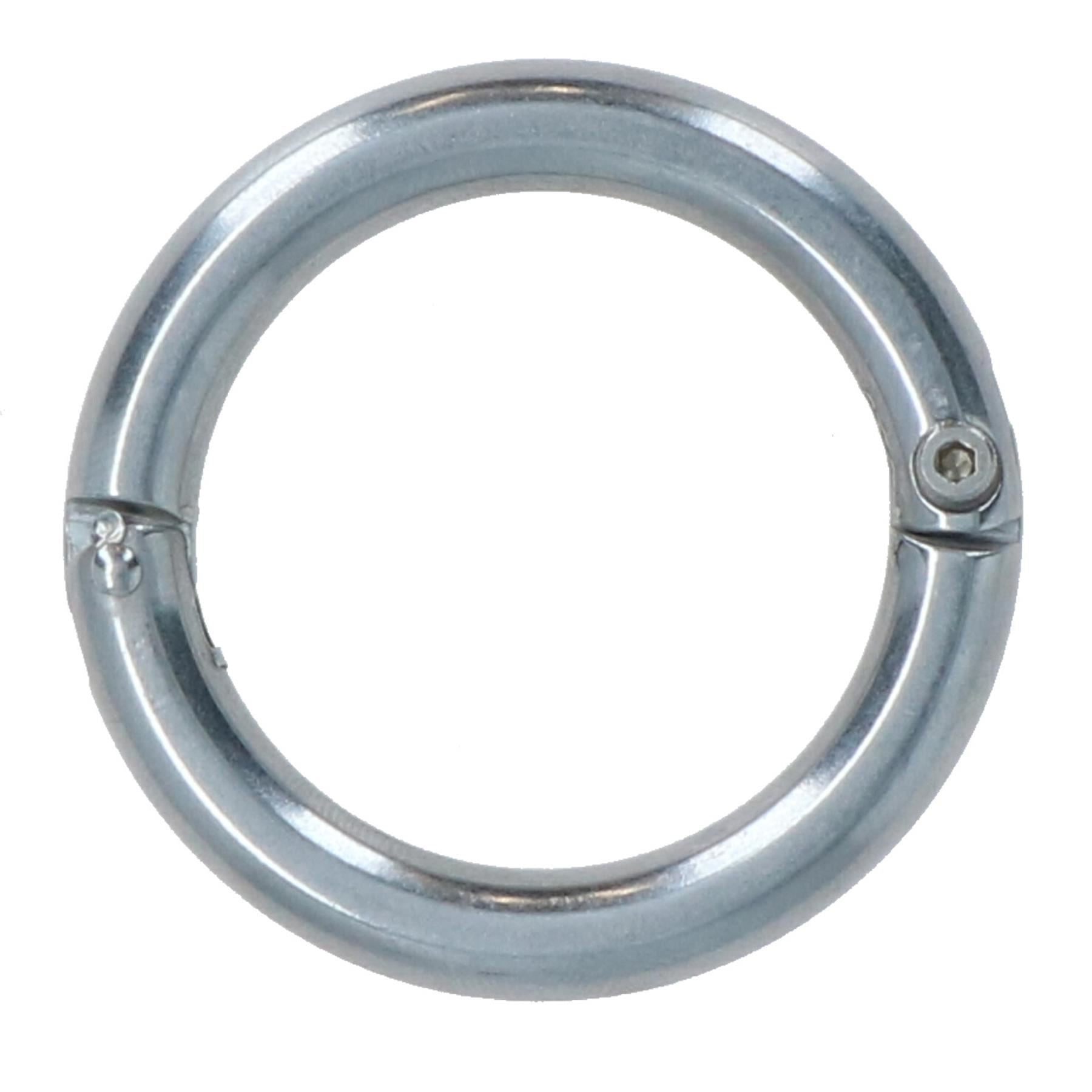 6mm Lockable Split Round Ring Shackle 316 Stainless Steel Splitring
