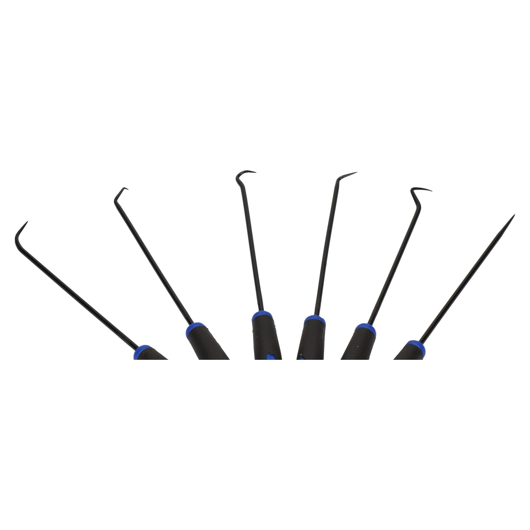 Lot de 6 crochets et crochets à longue portée de 240 mm pour joints toriques, tuyaux, clips, joints, colliers de serrage
