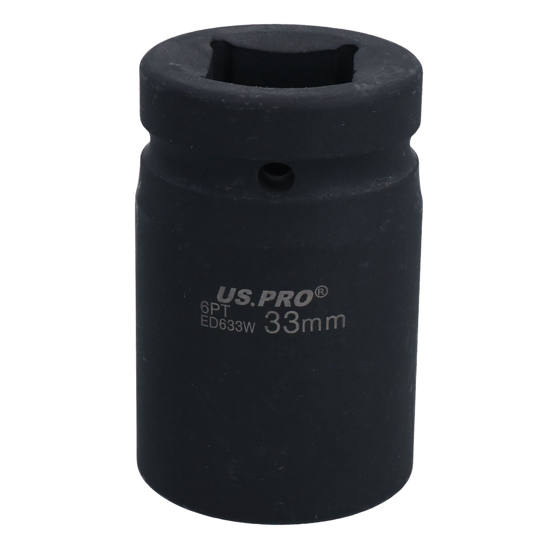 1" Drive Double Deep MM Impact Impacted Socket 6 Sided Single Hex