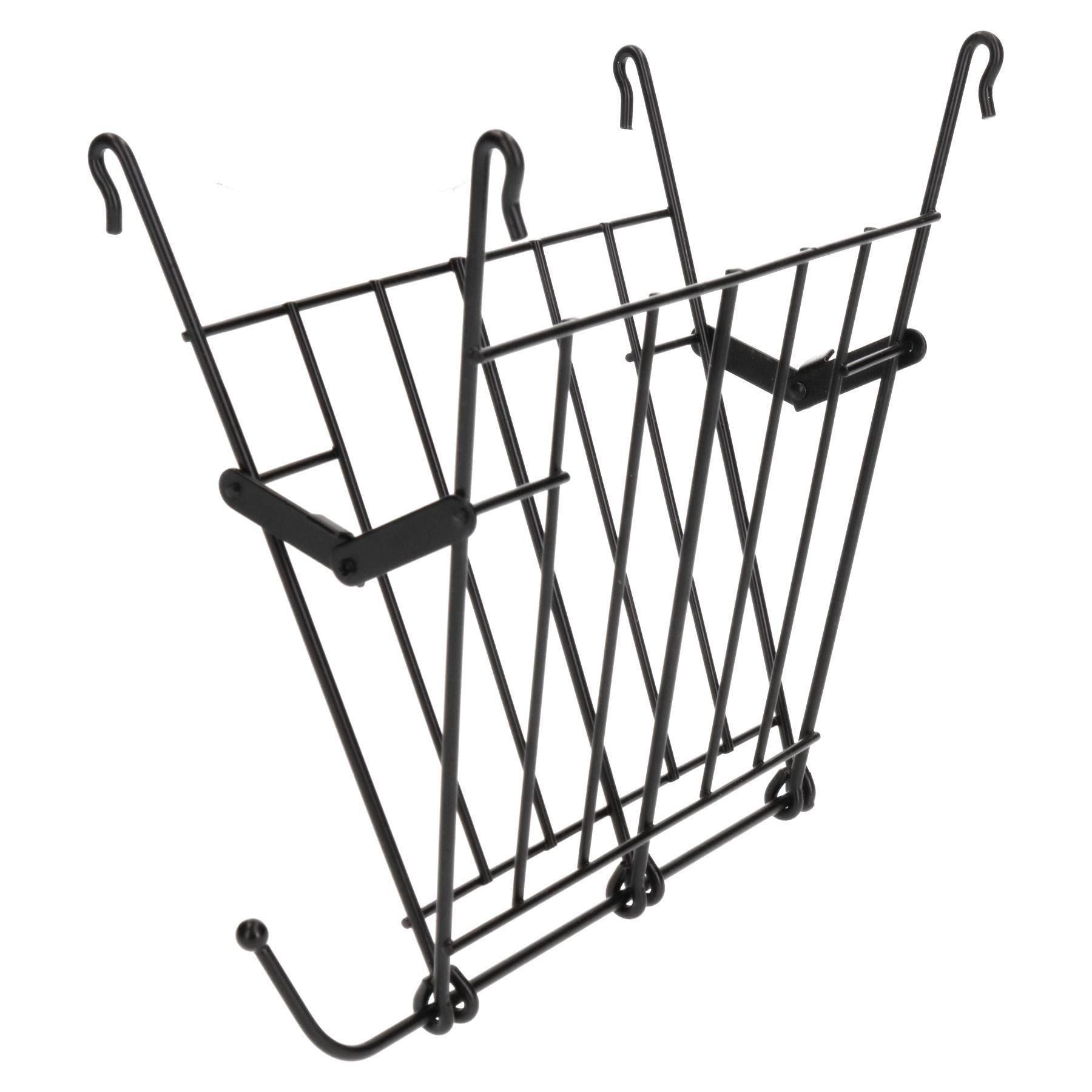 Lot de 3 supports à foin pliables en fil de fer pour petits animaux avec support à friandises pour lapin, cochon d'Inde