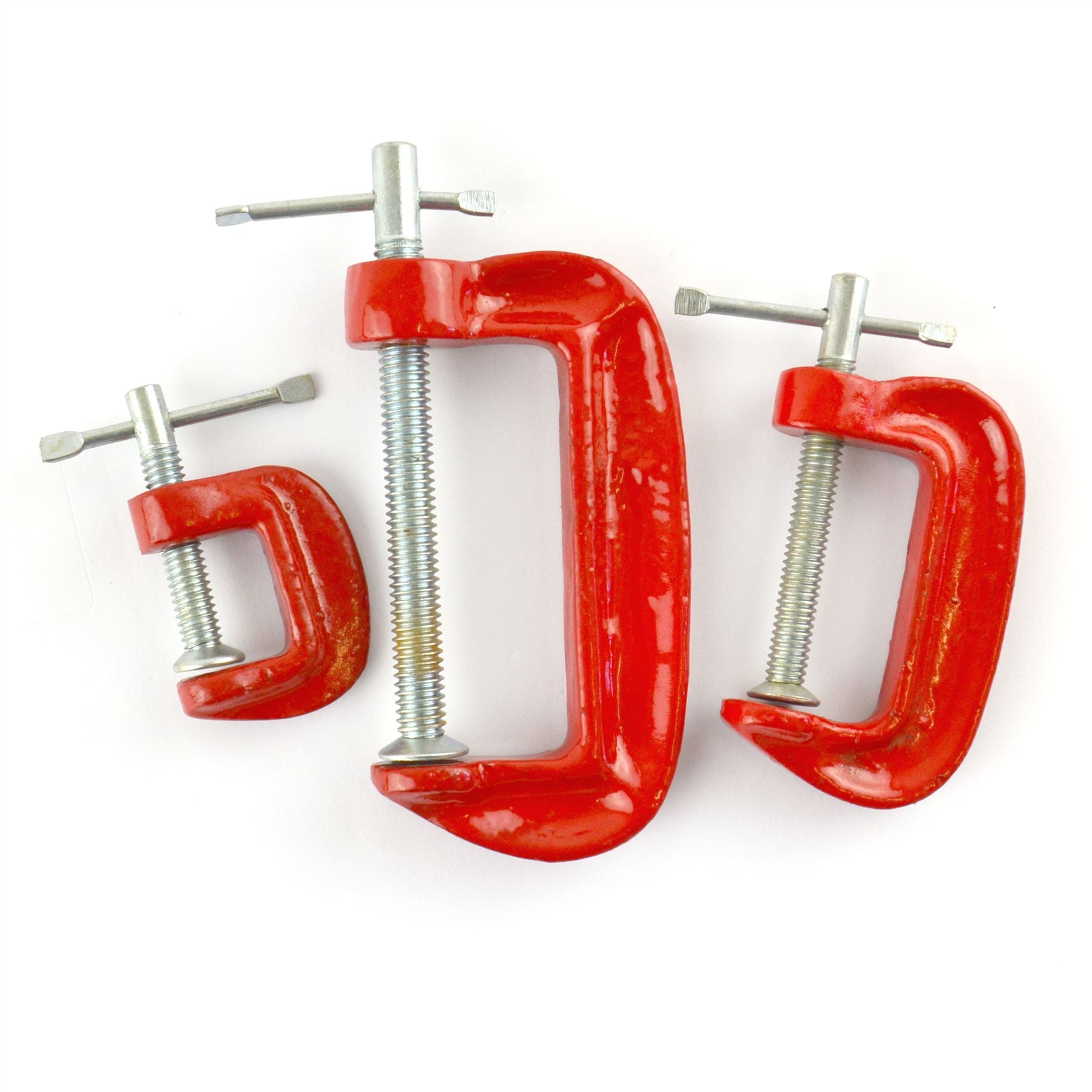 3 stück Mini G Klemme 25-50-75mm C Griff Schraubstock Halter Verschluss Holzarbeiten Metallarbeiten TE905