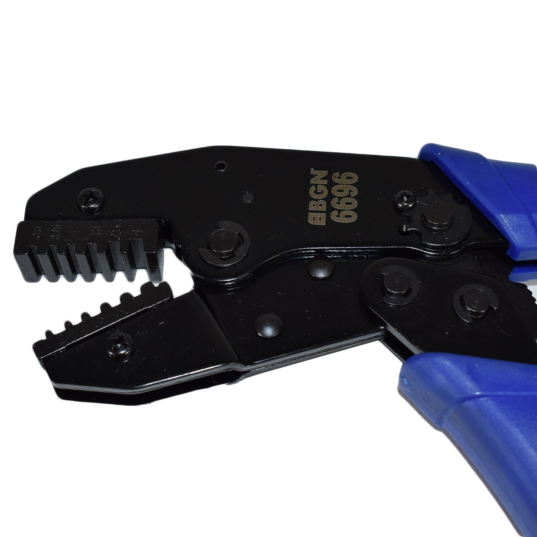 Electrical Ratchet Crimping Crimper Tool For Non Insulated Electric Terminals