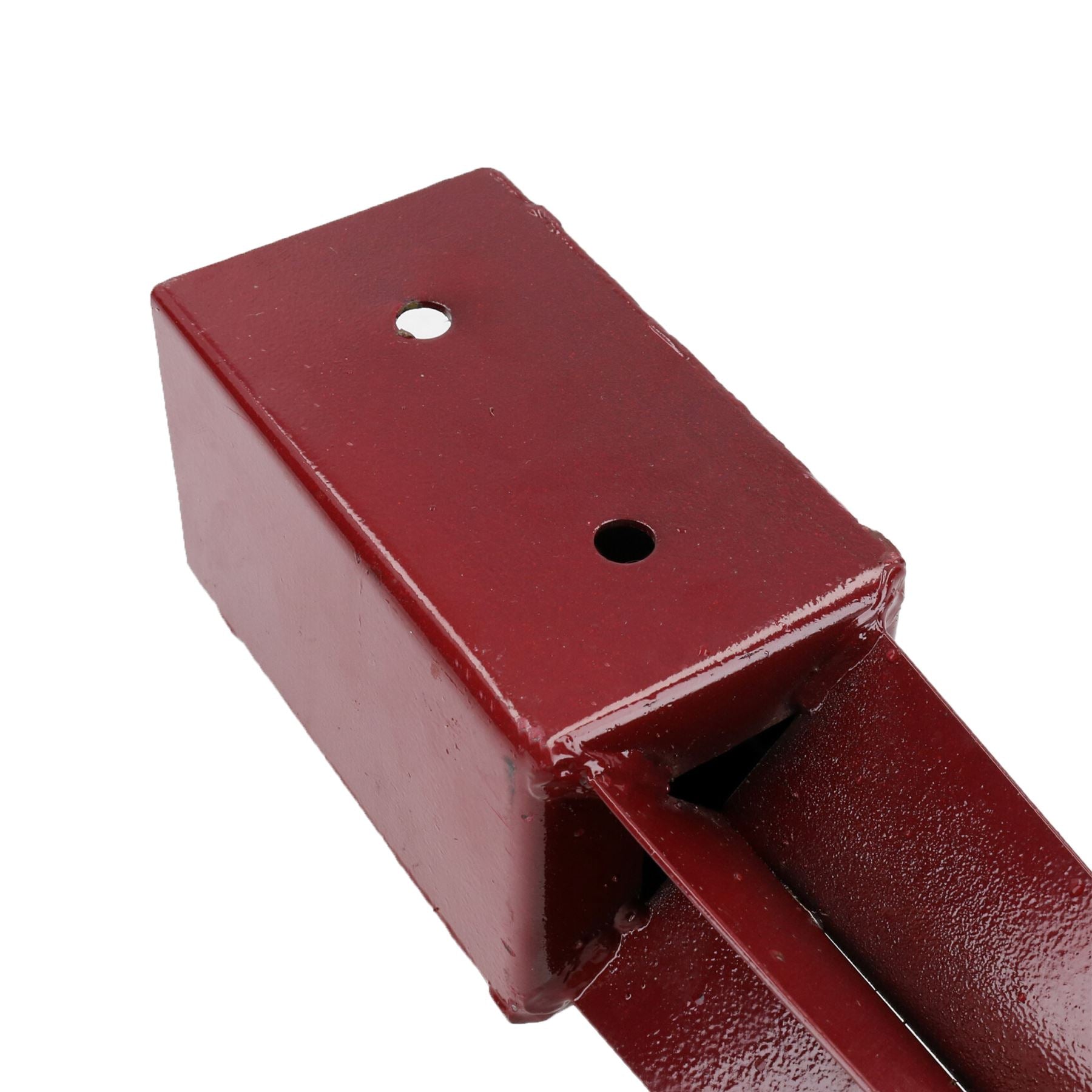 Support de poteau de clôture avec piquet à enfoncer pour poteaux 75 mm x 75 mm