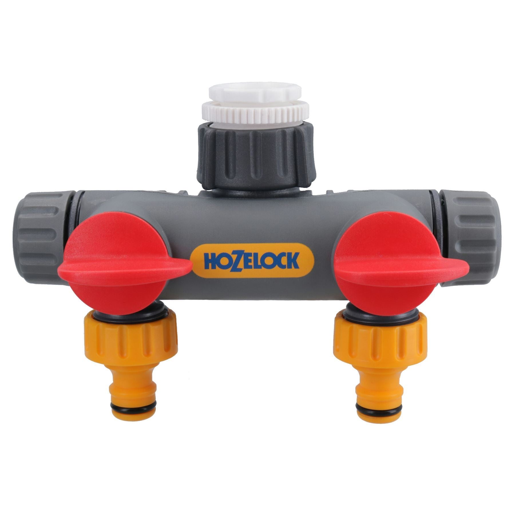 Hozelock 2-, 3- oder 4-Wege-Wasserhahn, Mehrfach-Schlauchverbinder, Bewässerung, Garten, Hof