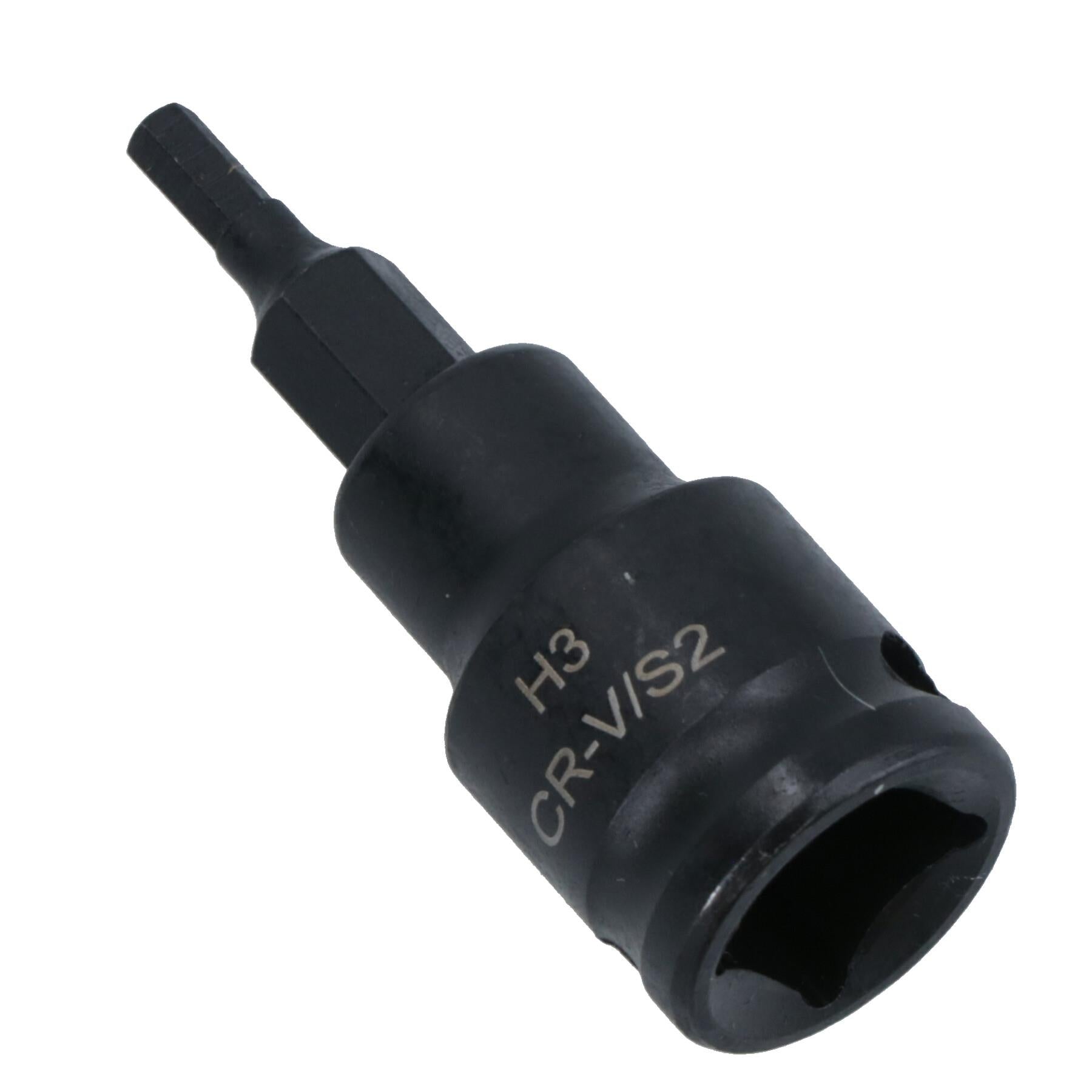 3mm - 10mm x 45mm 3/8in. Drive Short Impact Impacted Allen Hex Key Socket