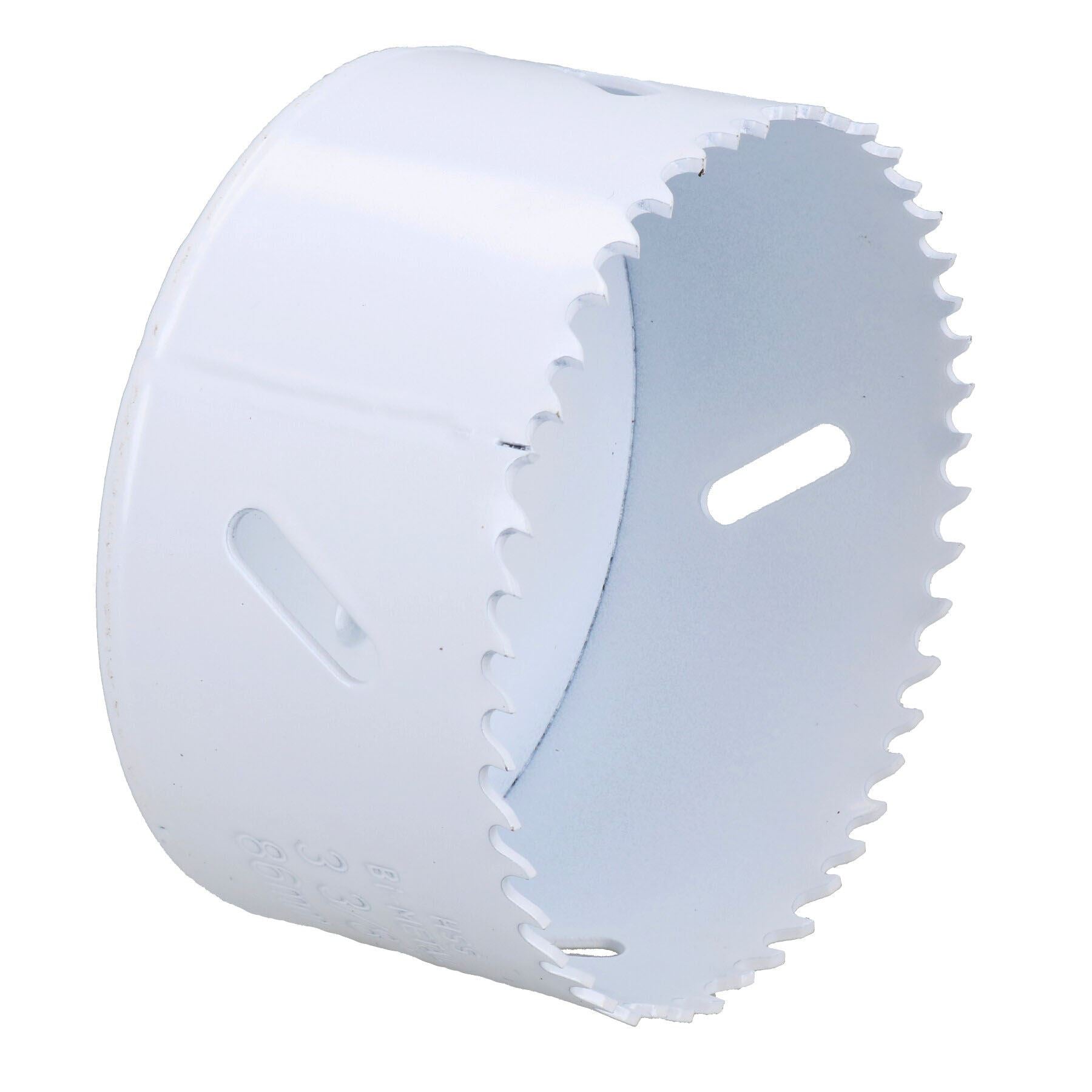 Scie cloche bimétallique HSS de 86 mm (3-3/18 po) pour couper l'acier, l'acier inoxydable, le bois, le PVC