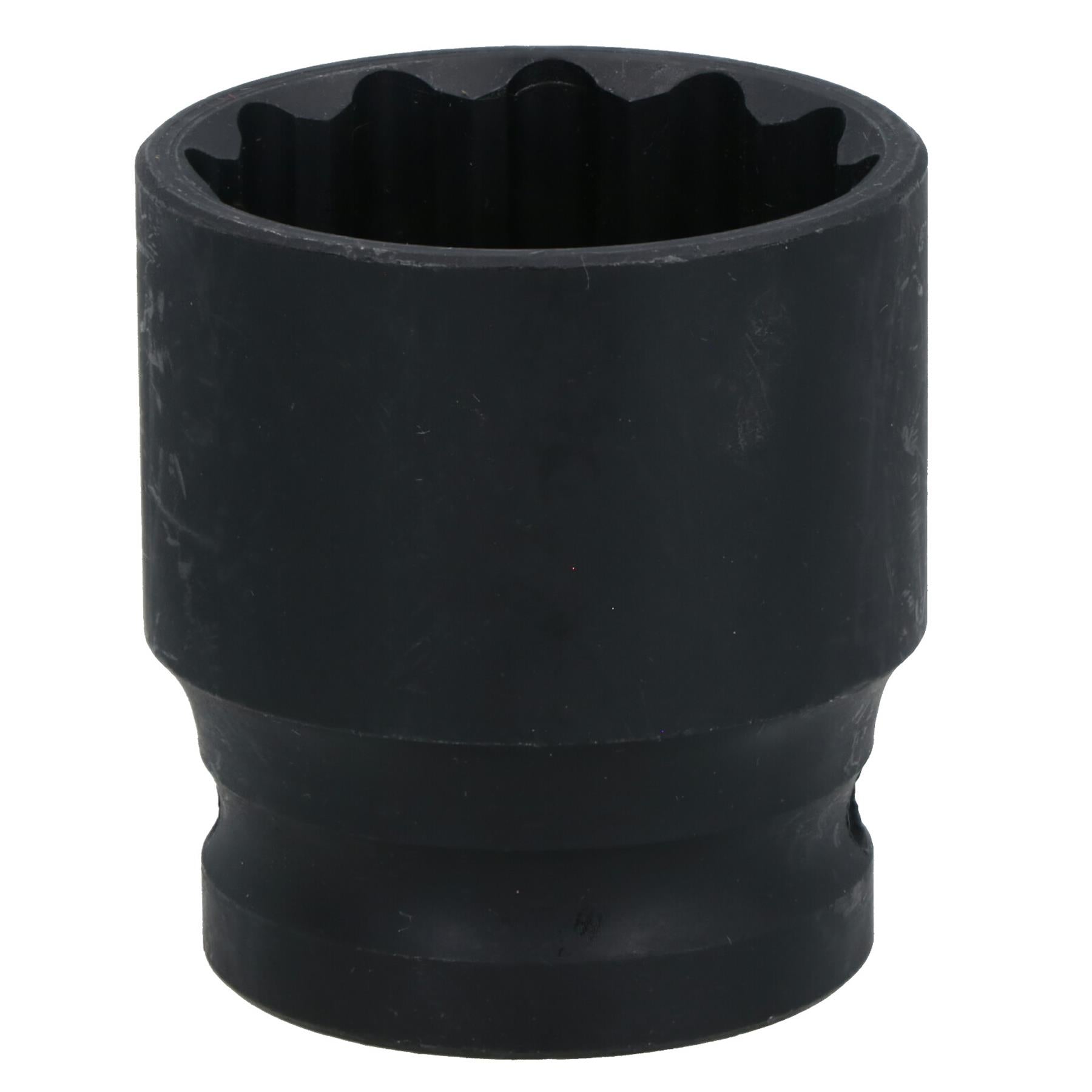 30mm 1/2in. Drive Shallow Metric Impact Impacted Socket 12 Sided Bi-hex